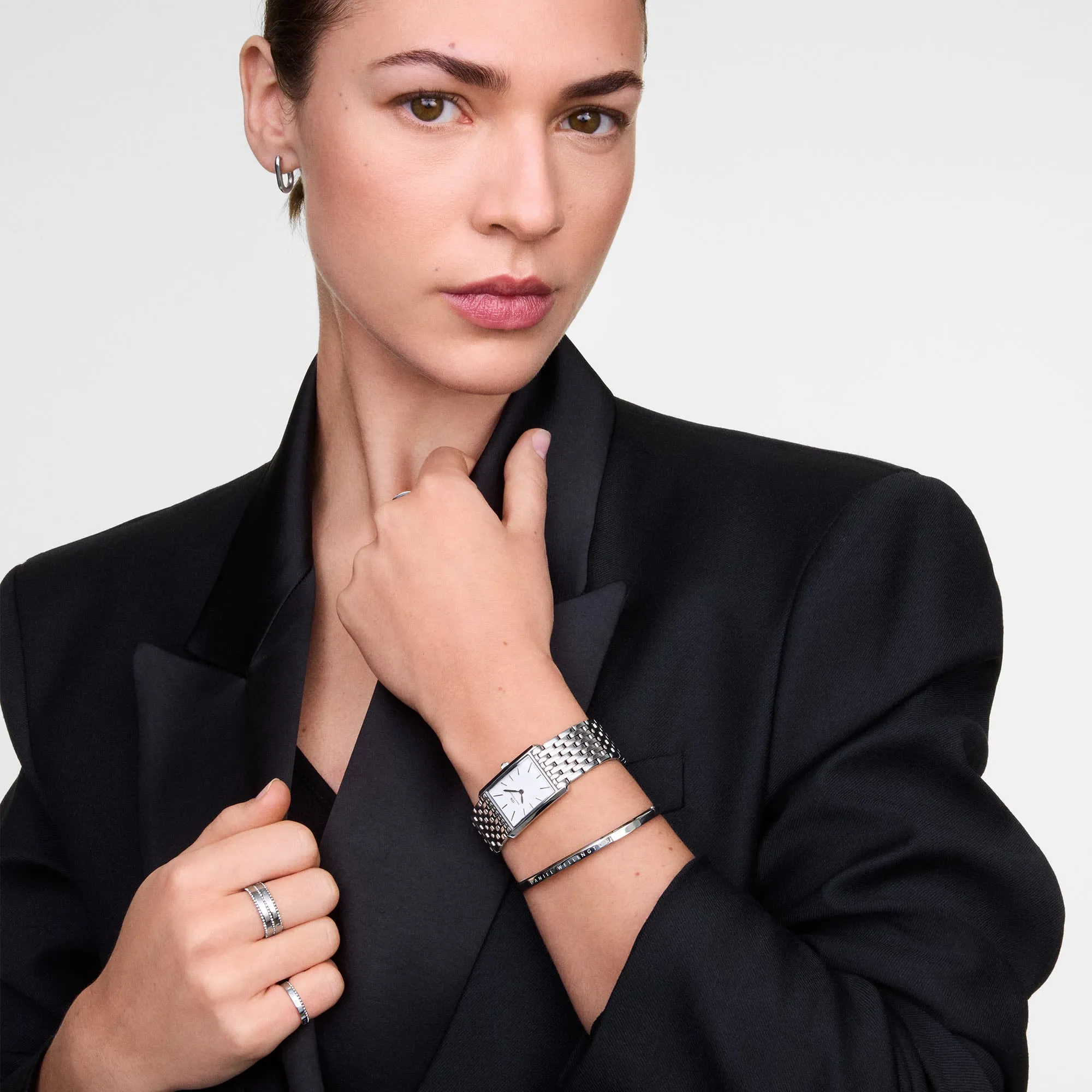 Classic Aura Duo Ring Silver sold by Daniel Wellington product image thumbnail 2