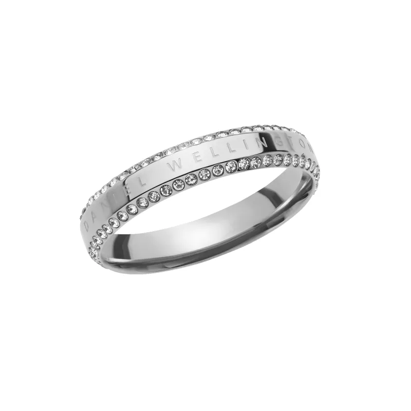 Classic Aura Duo Ring Silver sold by Daniel Wellington