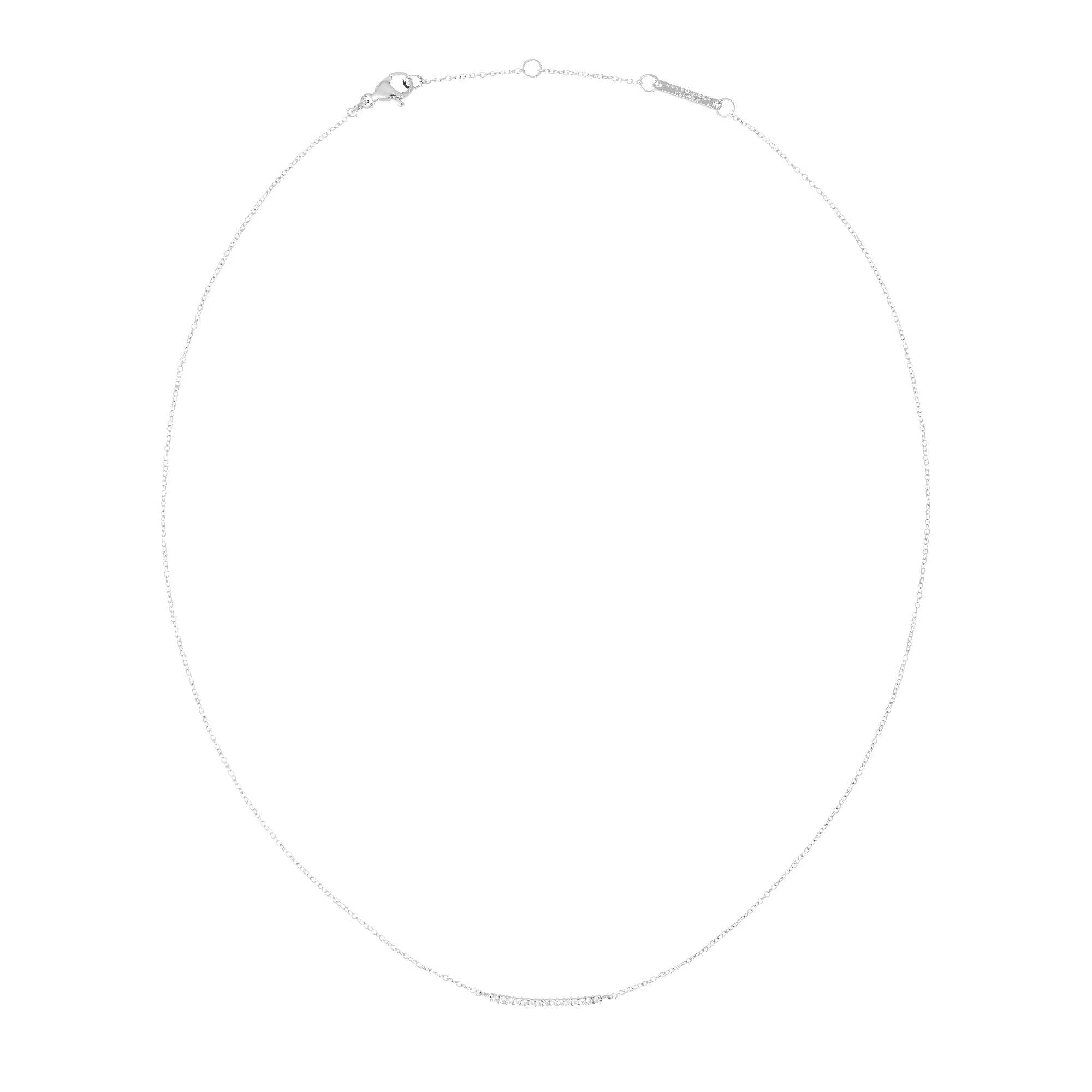 Mirelle Eternity Necklace Silver sold by Daniel Wellington