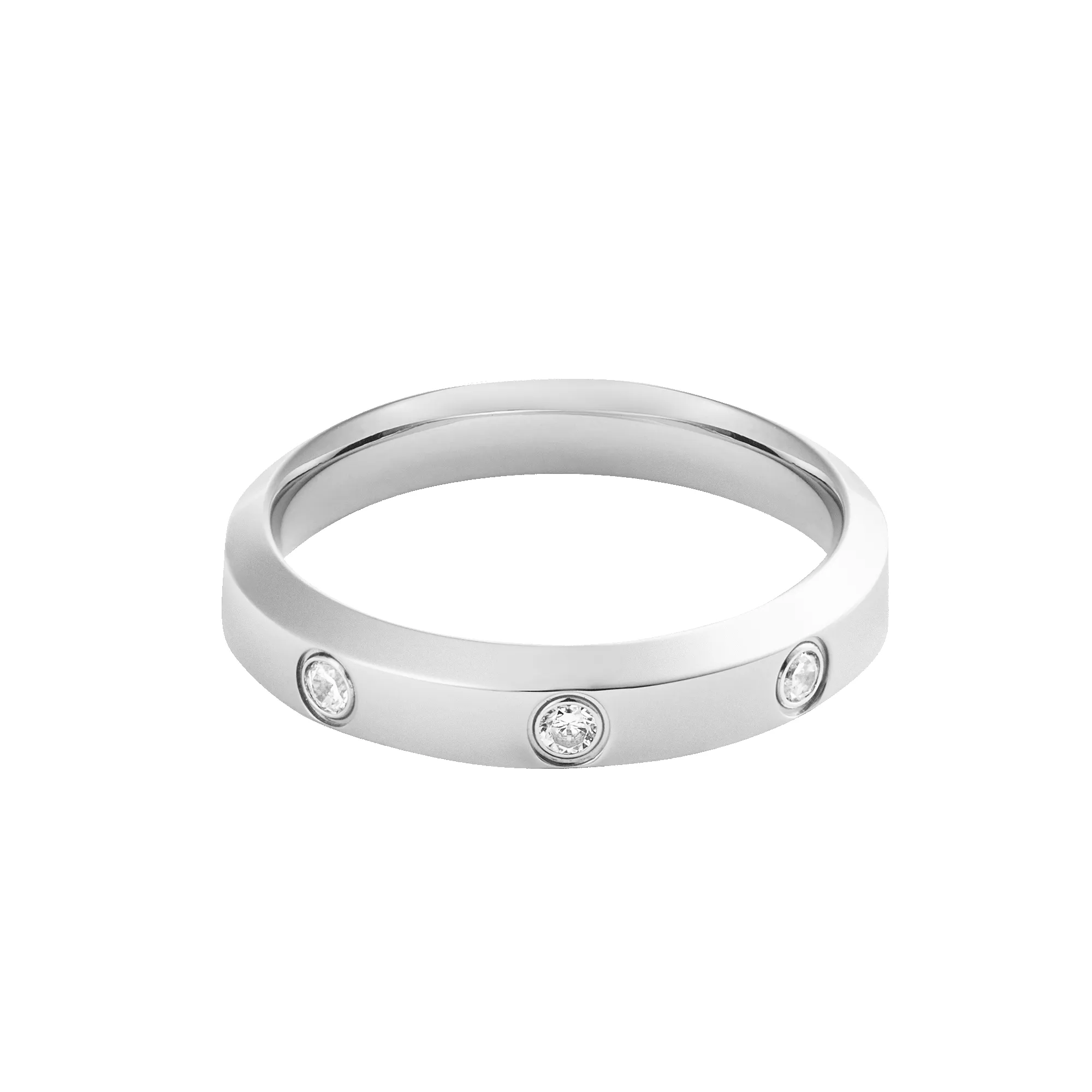 Classic Lumine Ring Silver 4 mm sold by Daniel Wellington product image thumbnail 4