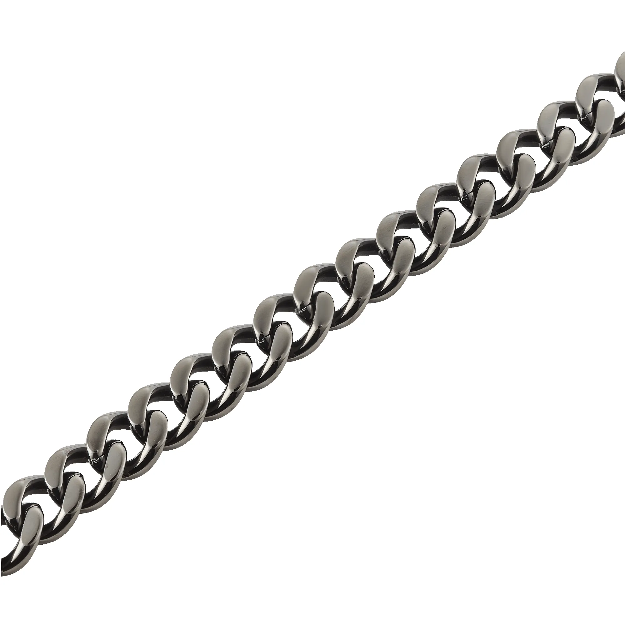 Ellipse Cuban Chain Necklace Graphite sold by Daniel Wellington product image thumbnail 3