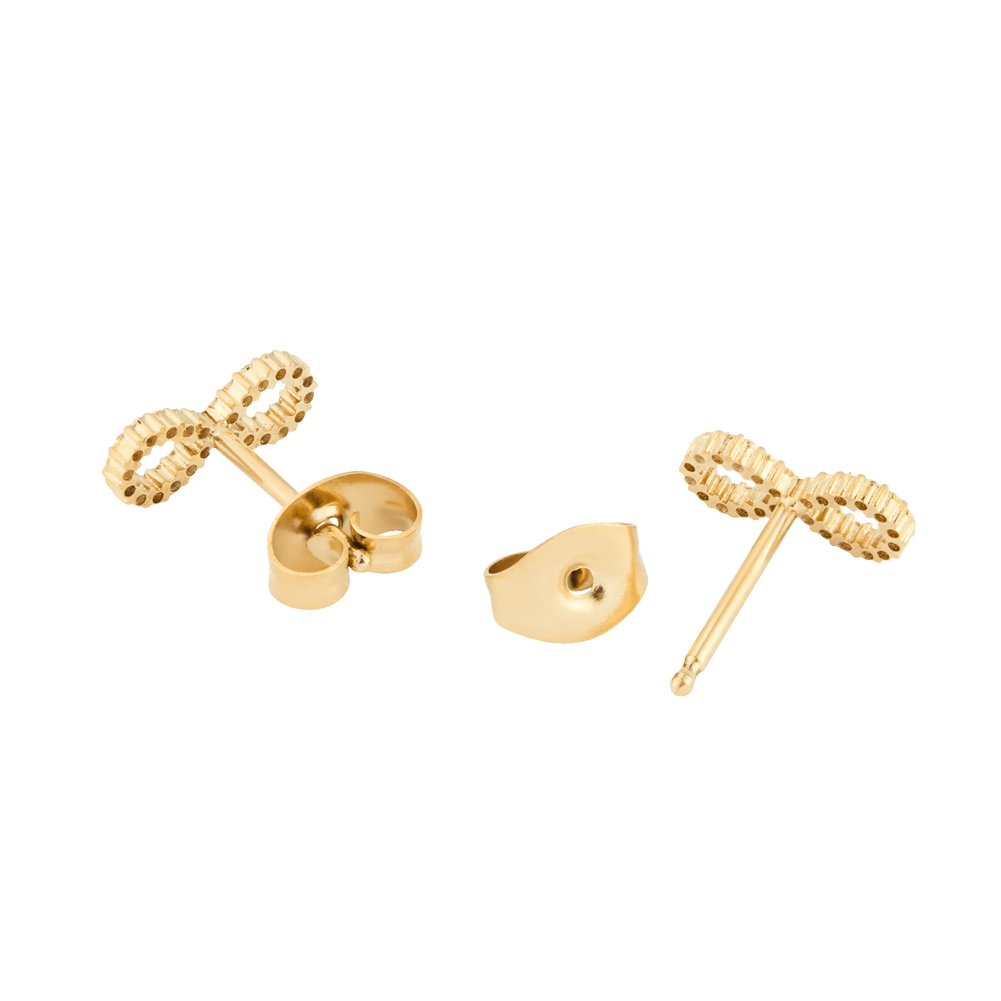 Mirelle Infinity Earring Gold sold by Daniel Wellington product image thumbnail 4
