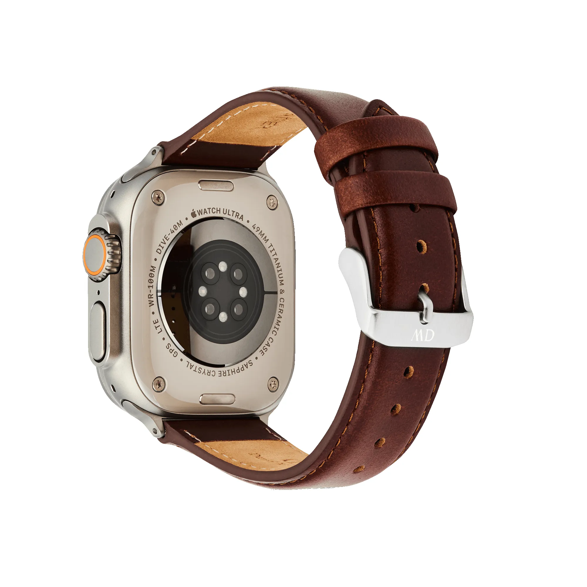 Smartwatch Leather Strap St Mawes Silver sold by Daniel Wellington product image thumbnail 4