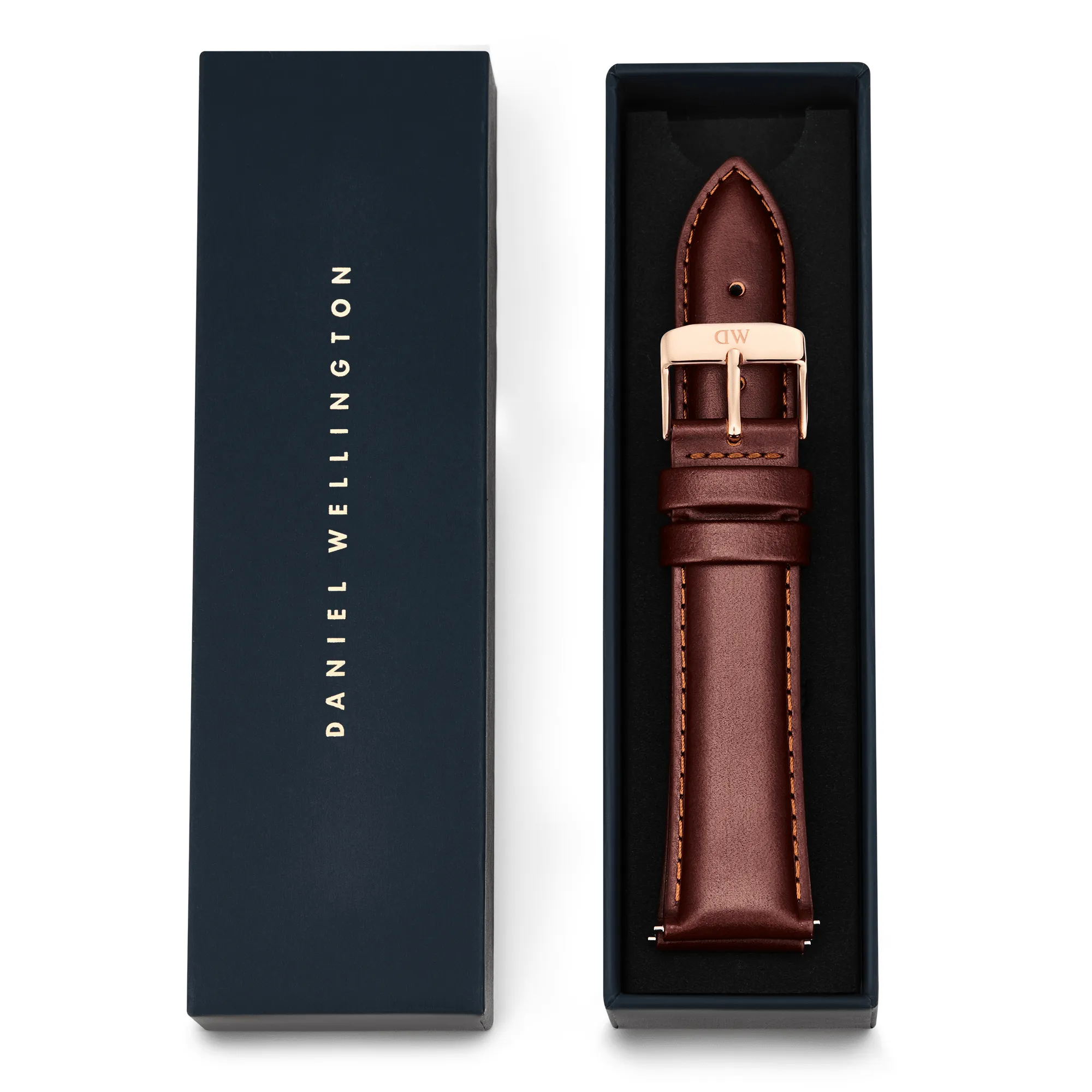 Tapered St Mawes Strap Rose Gold sold by Daniel Wellington product image thumbnail 3
