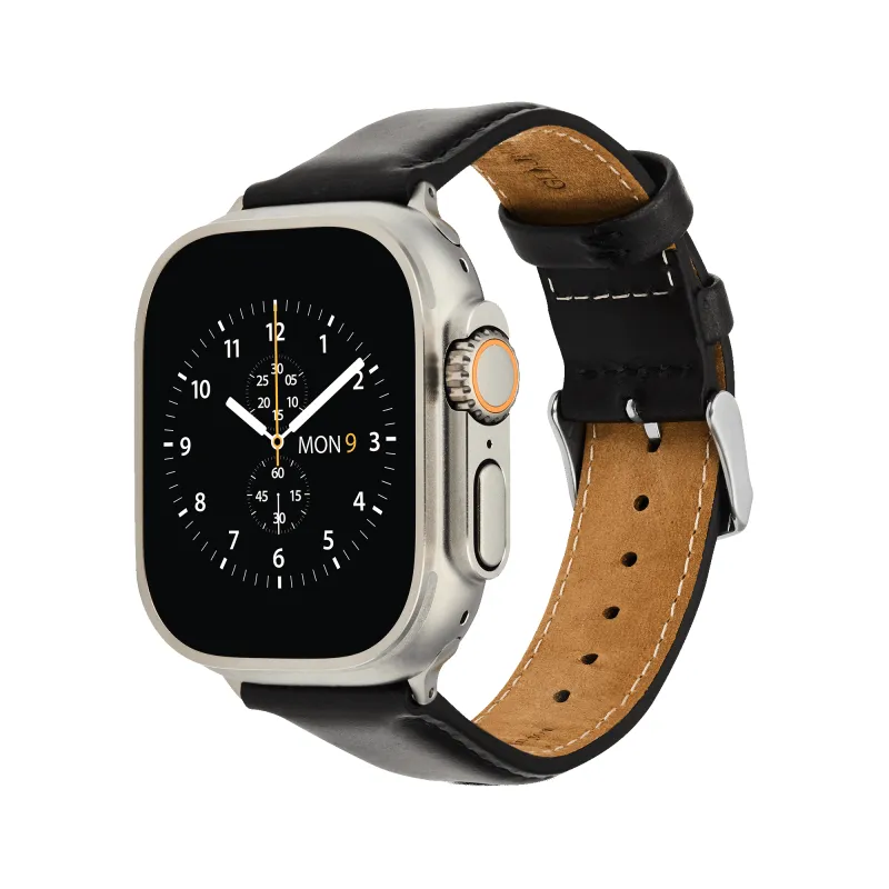 Smartwatch Leather Strap Sheffield Silver sold by Daniel Wellington