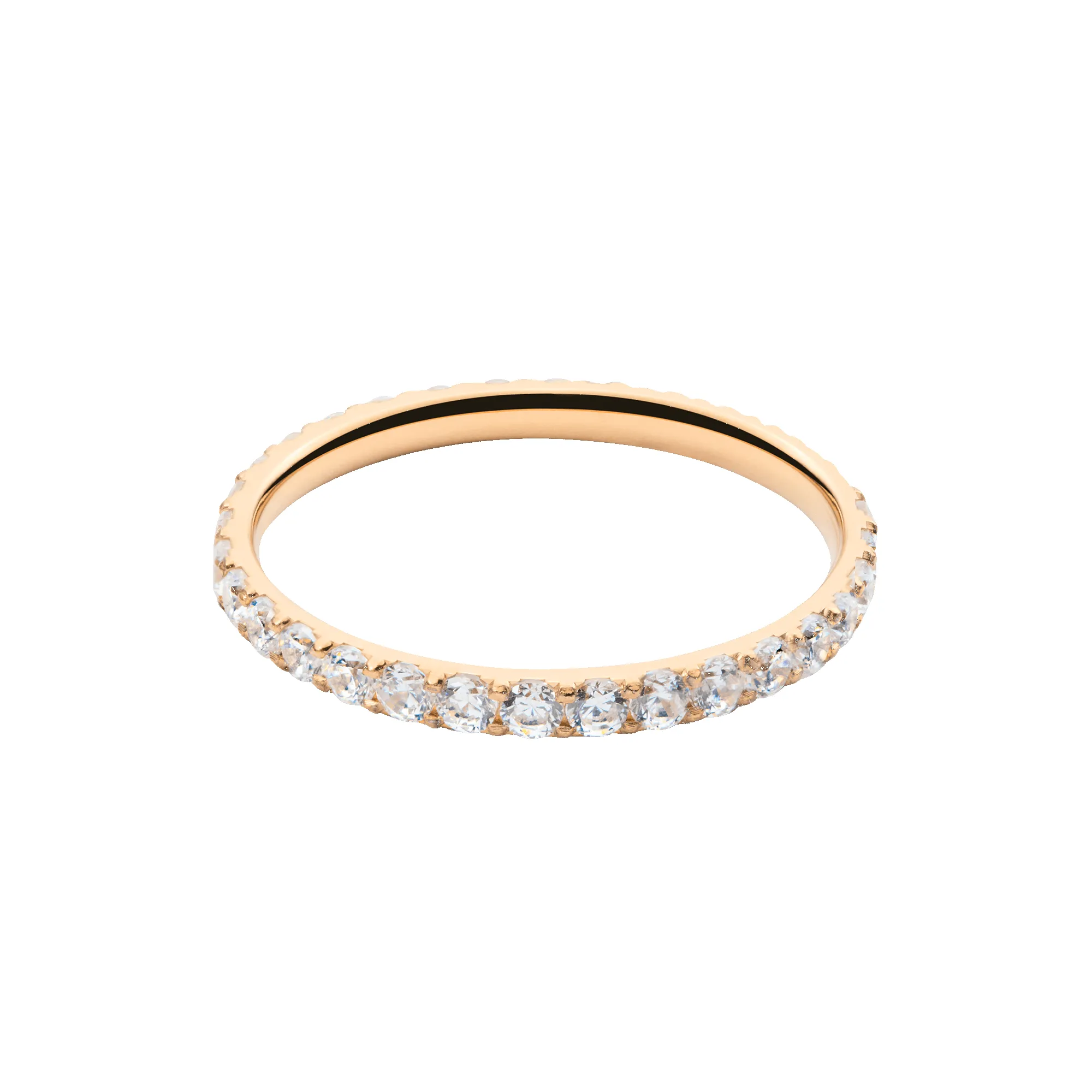 Mirelle Eternity Ring Rose Gold 2mm sold by Daniel Wellington product image thumbnail 4