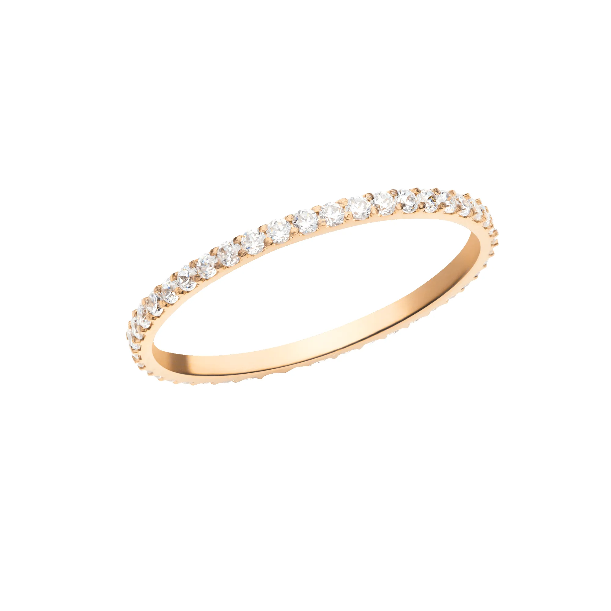 Mirelle Eternity Ring Rose Gold 1.4 mm sold by Daniel Wellington