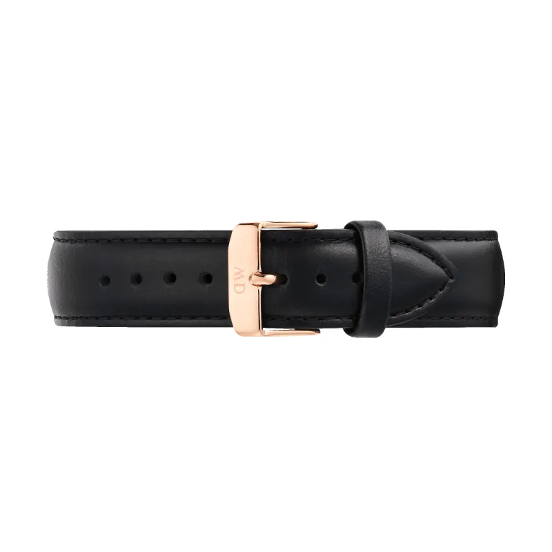 Tapered Sheffield Strap Rose Gold sold by Daniel Wellington