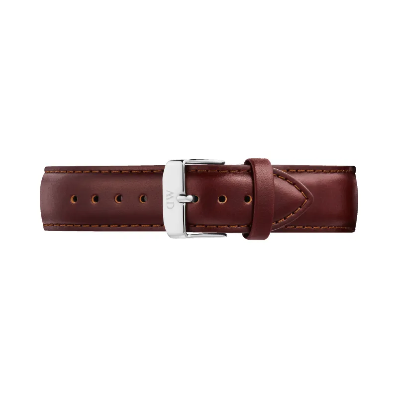 Tapered St Mawes Strap Silver sold by Daniel Wellington