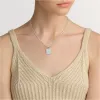 Rectangular Detail Crystal Pendant S sold by Daniel Wellington