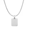 Rectangular Detail Crystal Pendant S sold by Daniel Wellington
