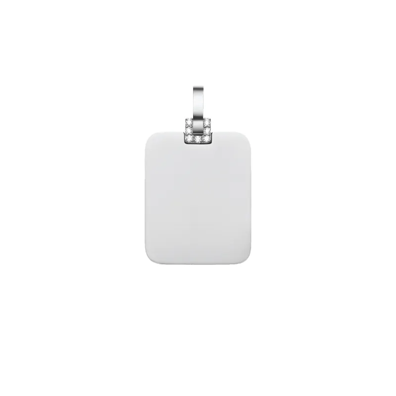 Rectangular Detail Crystal Pendant S sold by Daniel Wellington