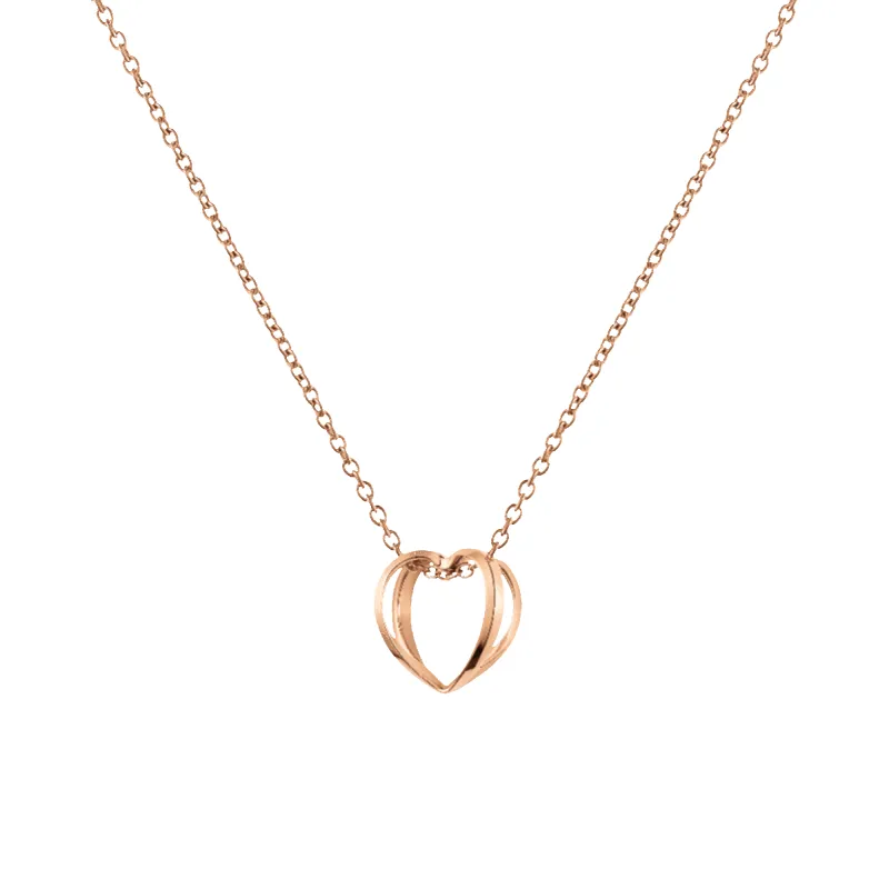 Elan Le Coeur Necklace Rose Gold sold by Daniel Wellington