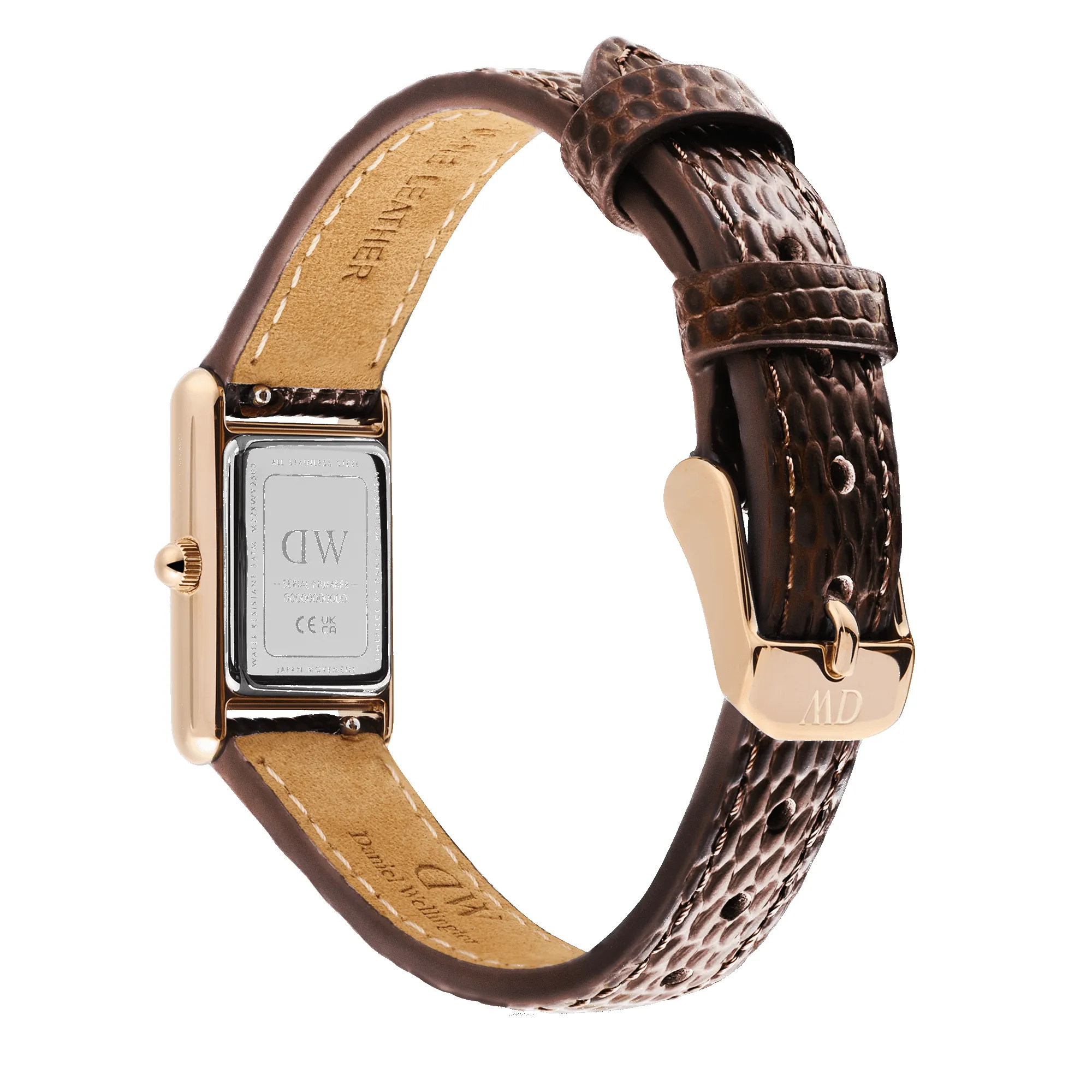 Bound Mini Dark Brown Lizard Rose Gold sold by Daniel Wellington product image thumbnail 5