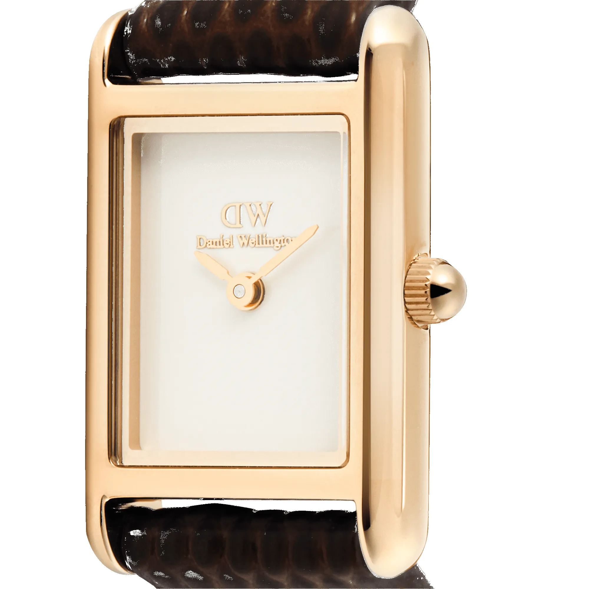 Bound Mini Dark Brown Lizard Rose Gold sold by Daniel Wellington product image thumbnail 3