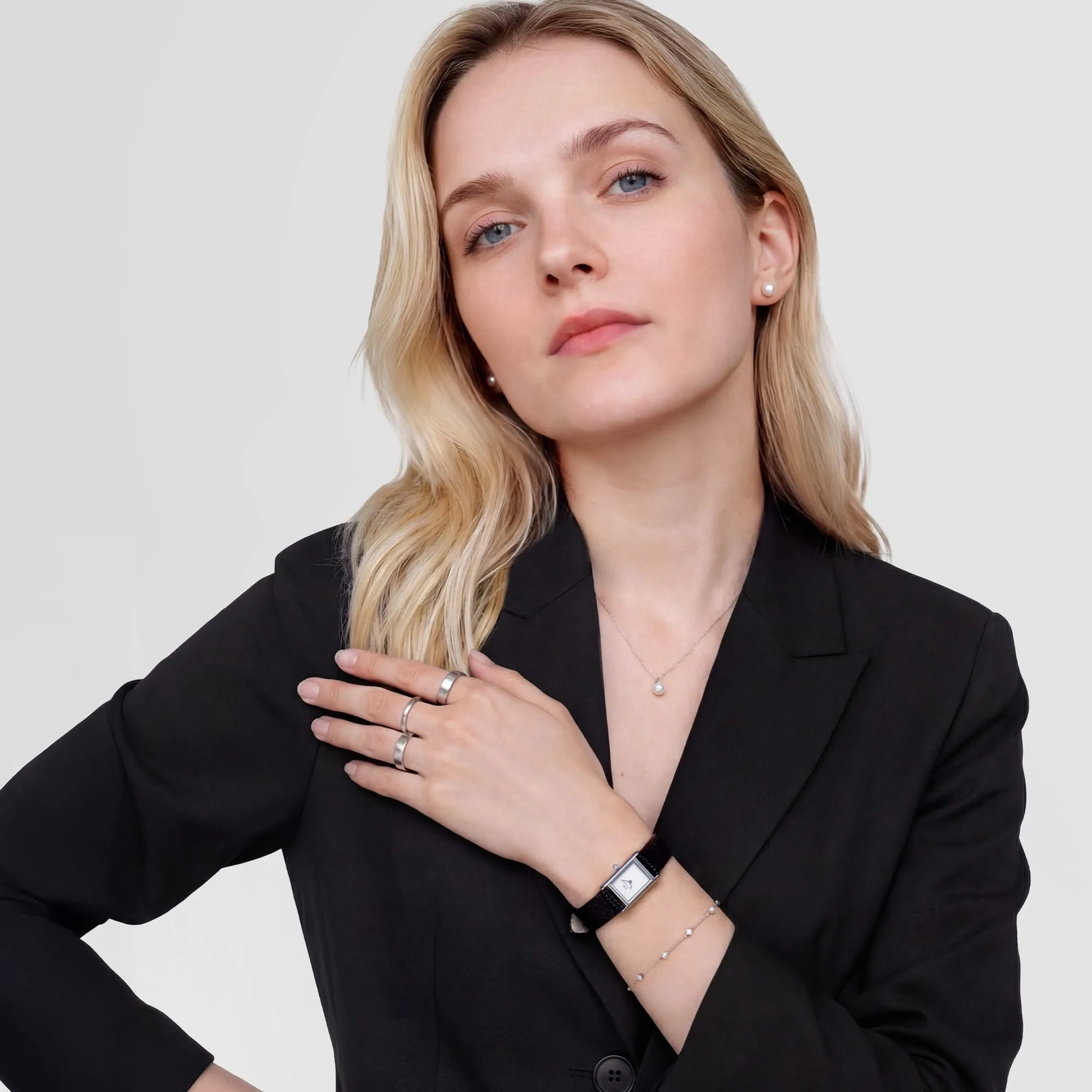 Bound Mini Black Lizard Silver sold by Daniel Wellington product image thumbnail 2