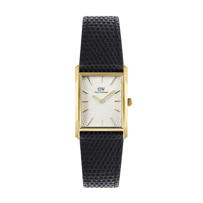 Bound Black Lizard Guilloché Gold sold by Daniel Wellington