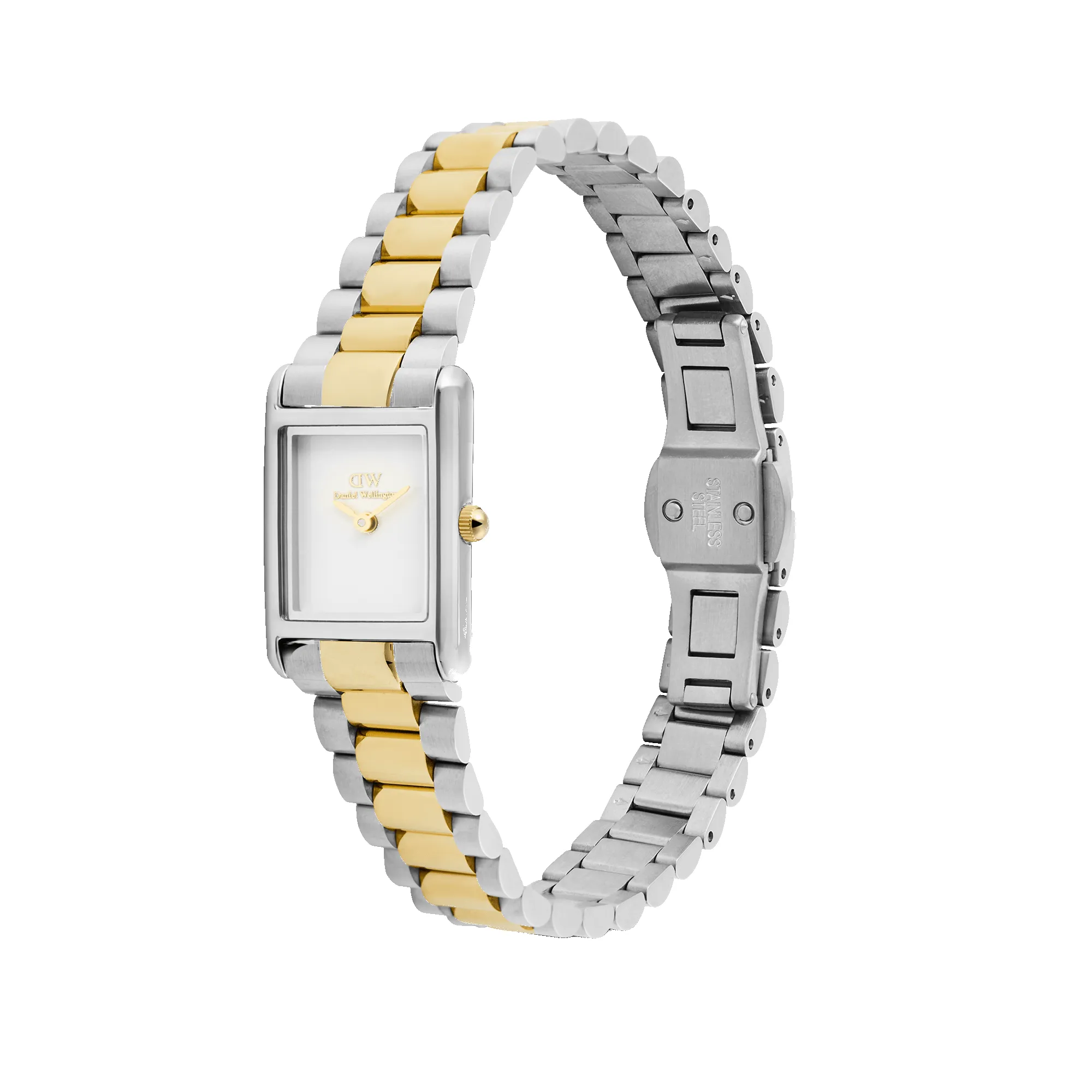 Bound Mini 3-Link Two Tone Gold sold by Daniel Wellington product image thumbnail 4