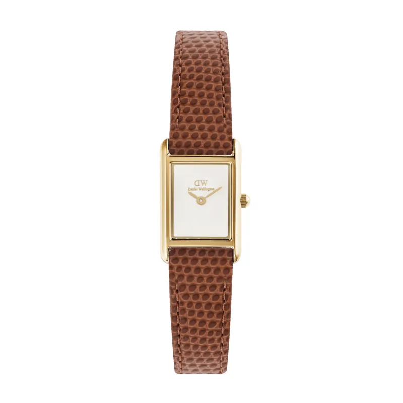 Bound Mini Light Brown Lizard Gold sold by Daniel Wellington