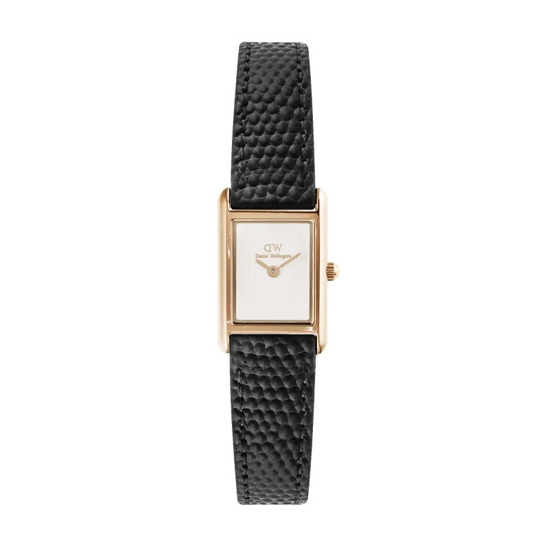 Bound Mini Black Lizard Rose Gold sold by Daniel Wellington