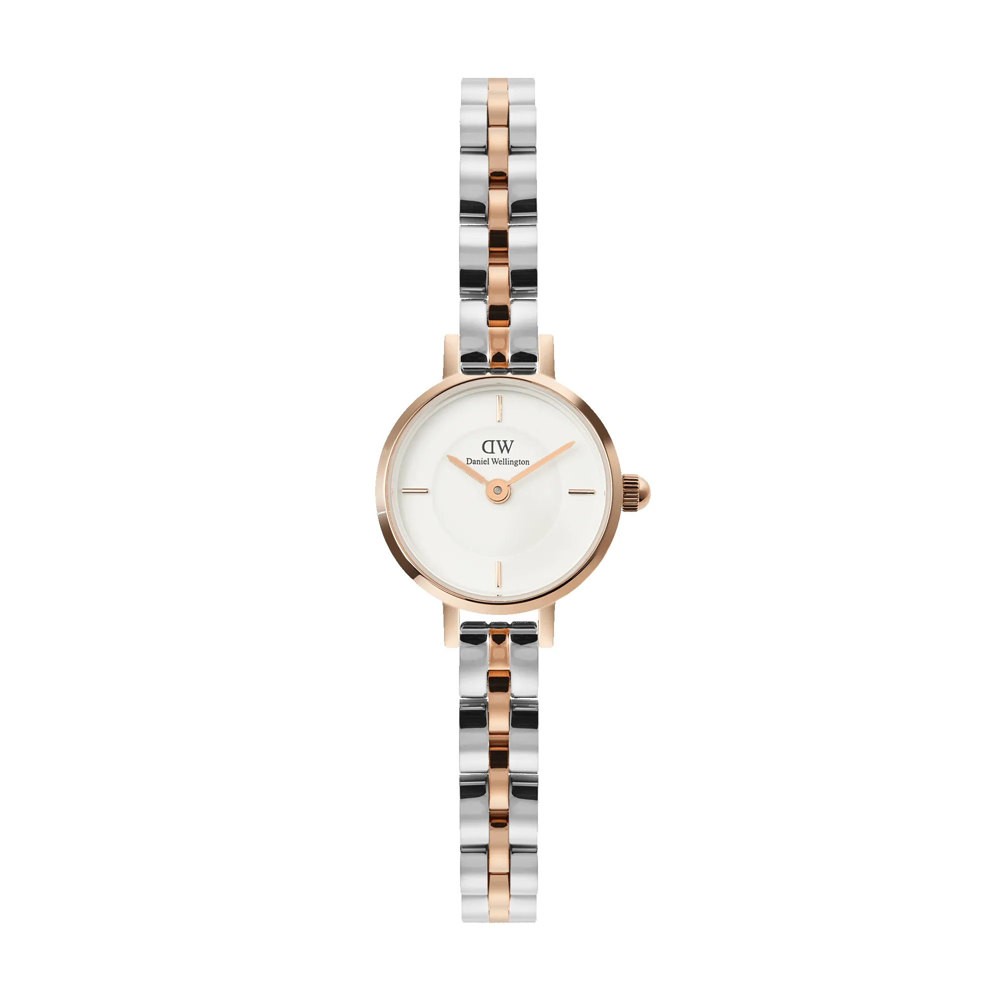 Petite Mini Arch 3-Link Two Tone Rose Gold sold by Daniel Wellington