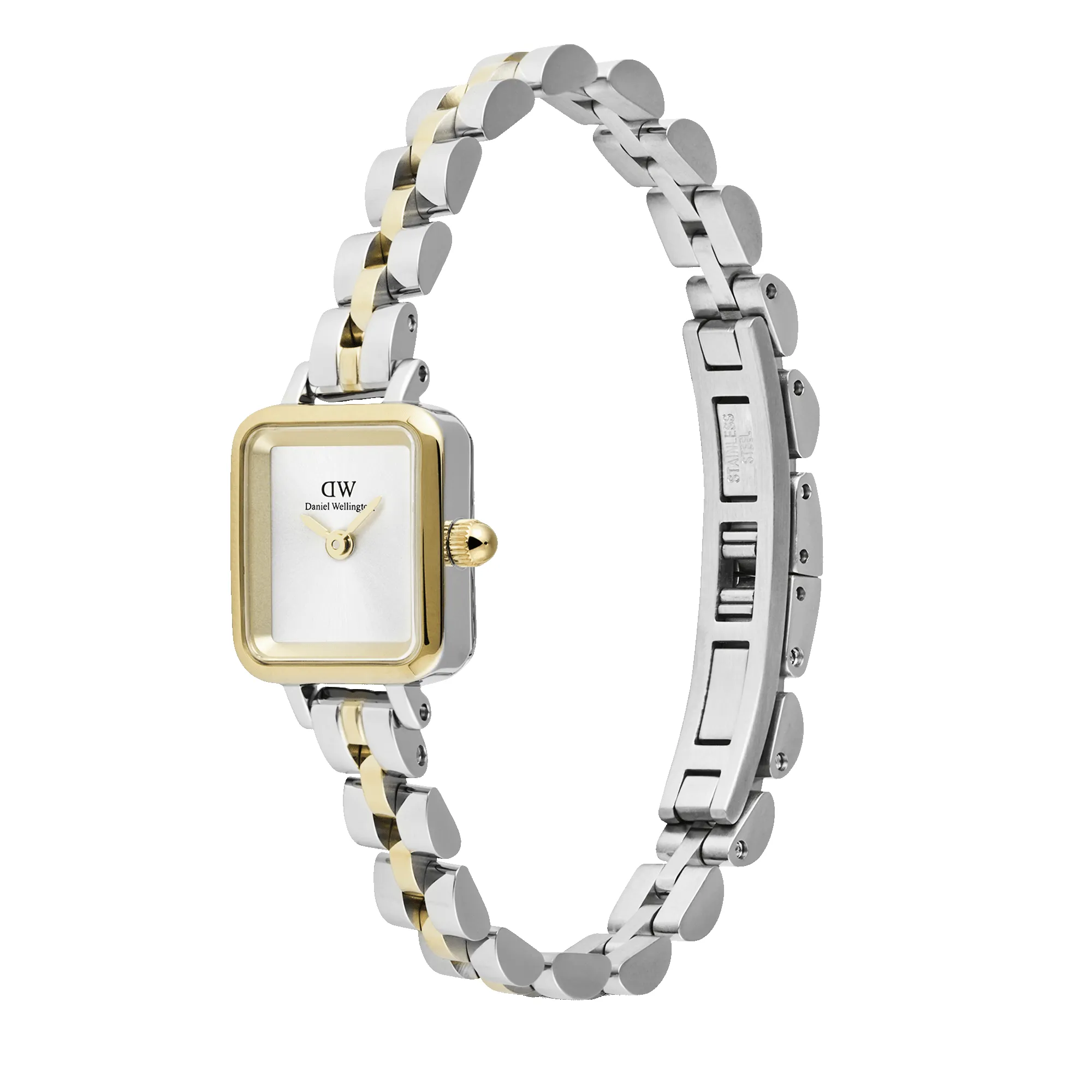 Quadro Mini Arch 3-Link Two Tone Gold sold by Daniel Wellington product image thumbnail 4