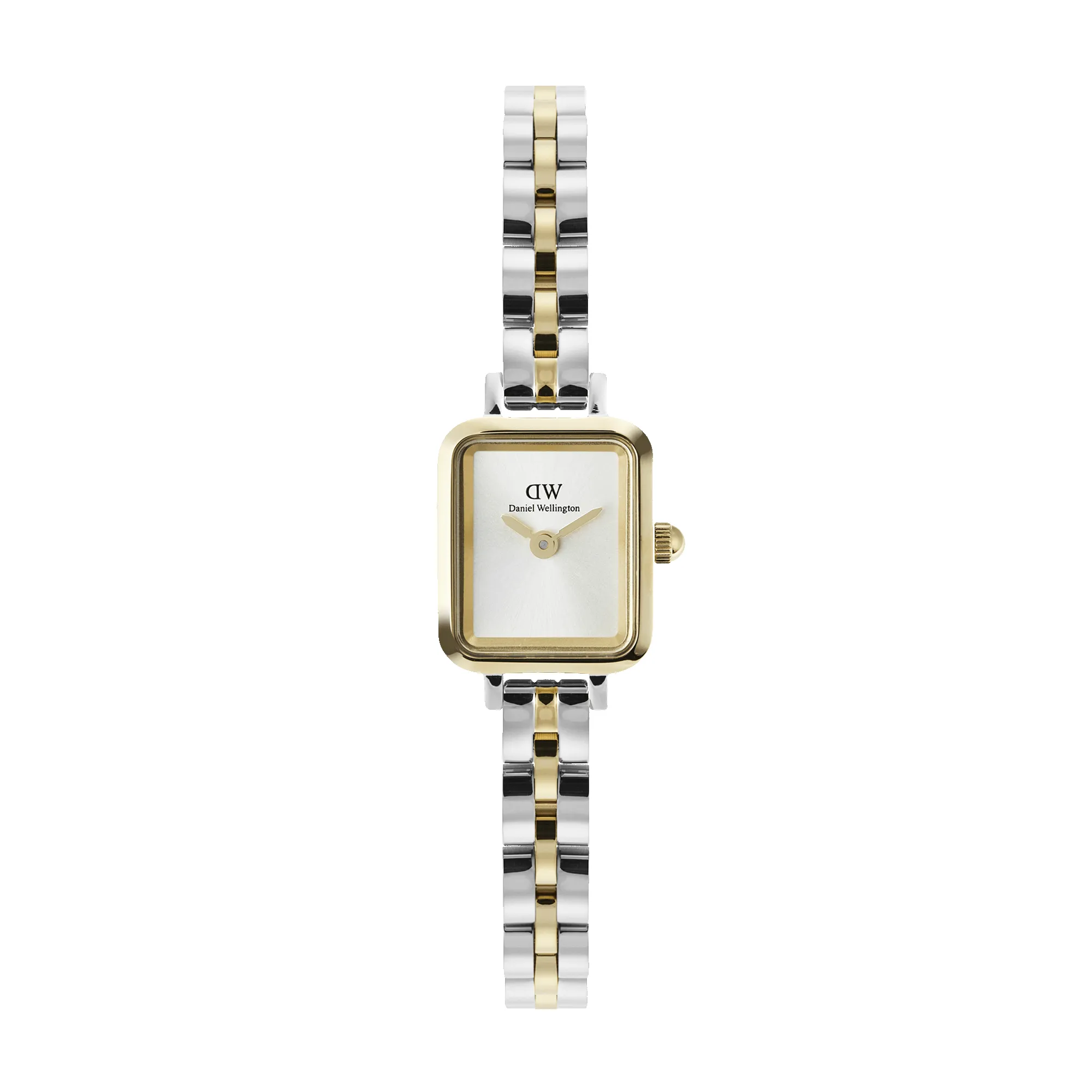 Quadro Mini Arch 3-Link Two Tone Gold sold by Daniel Wellington