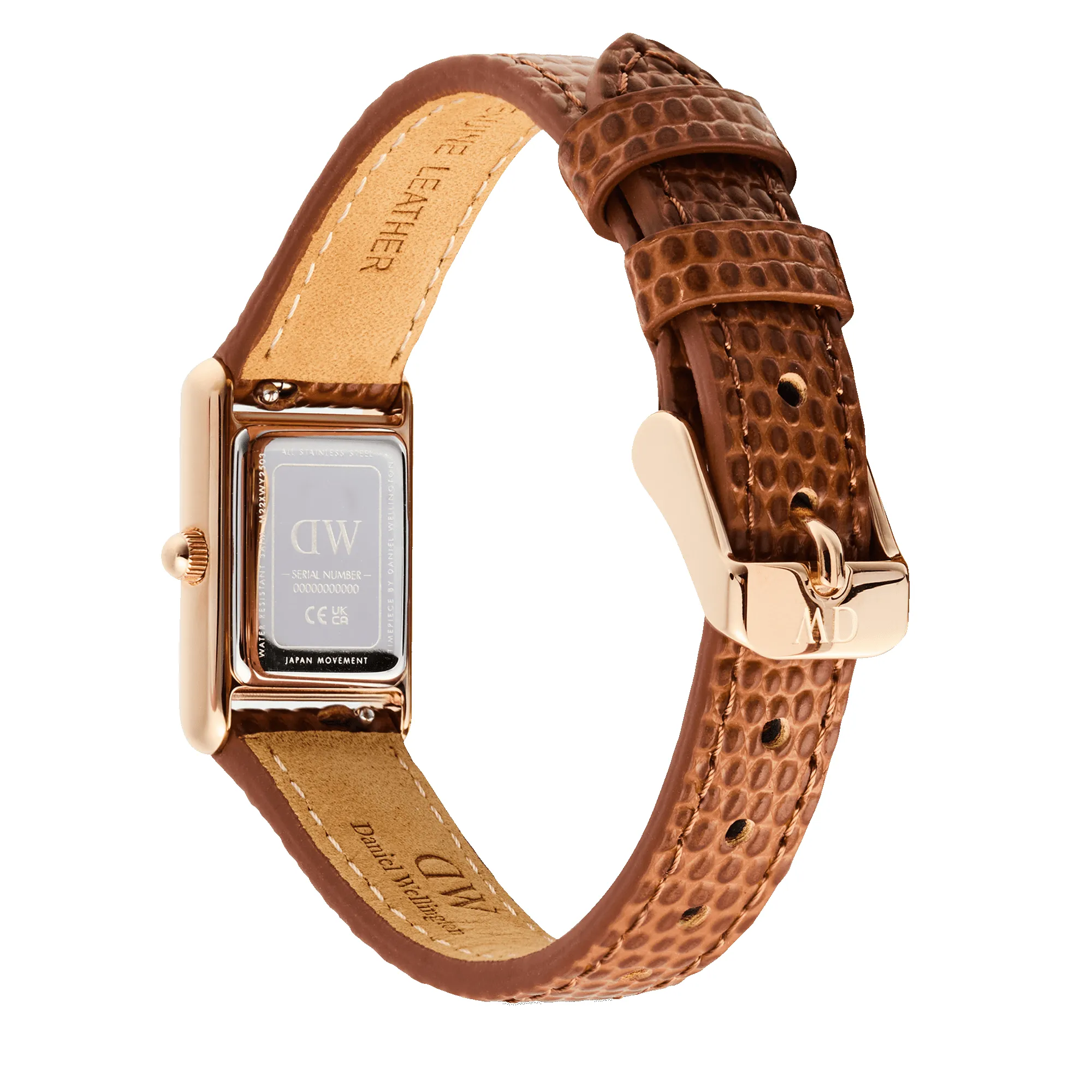Bound Mini Light Brown Lizard Rose Gold sold by Daniel Wellington product image thumbnail 5