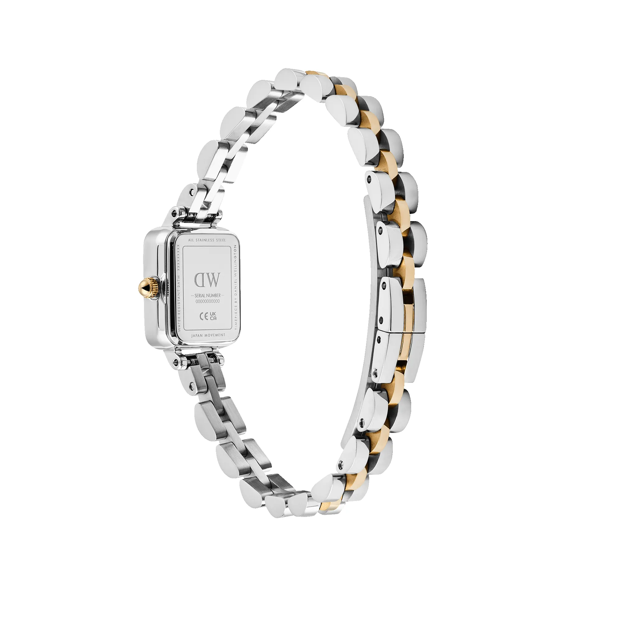Quadro Mini Arch 3-Link Two Tone Rose Gold sold by Daniel Wellington product image thumbnail 5