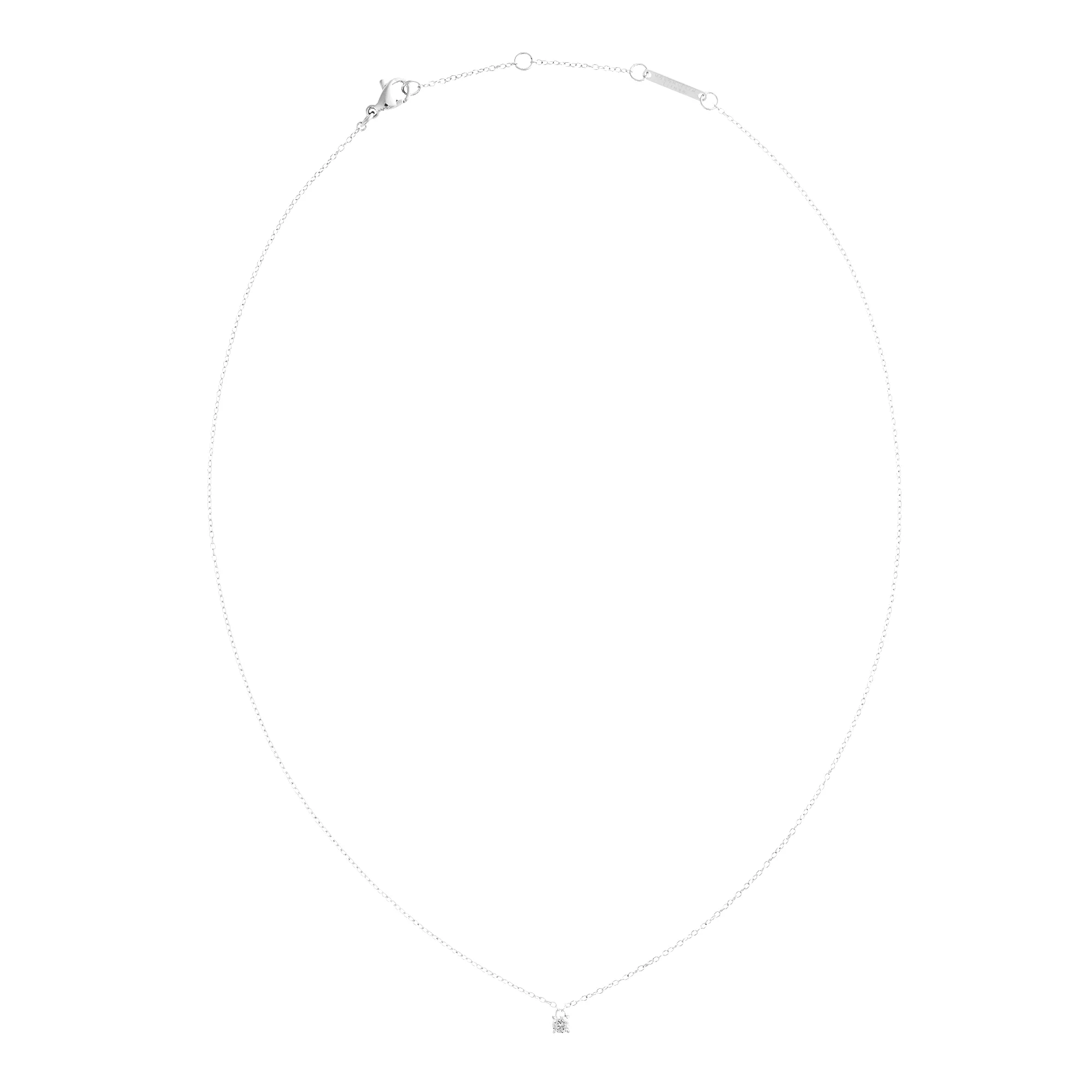 Mirelle Solitaire Necklace Silver sold by Daniel Wellington product image thumbnail 3