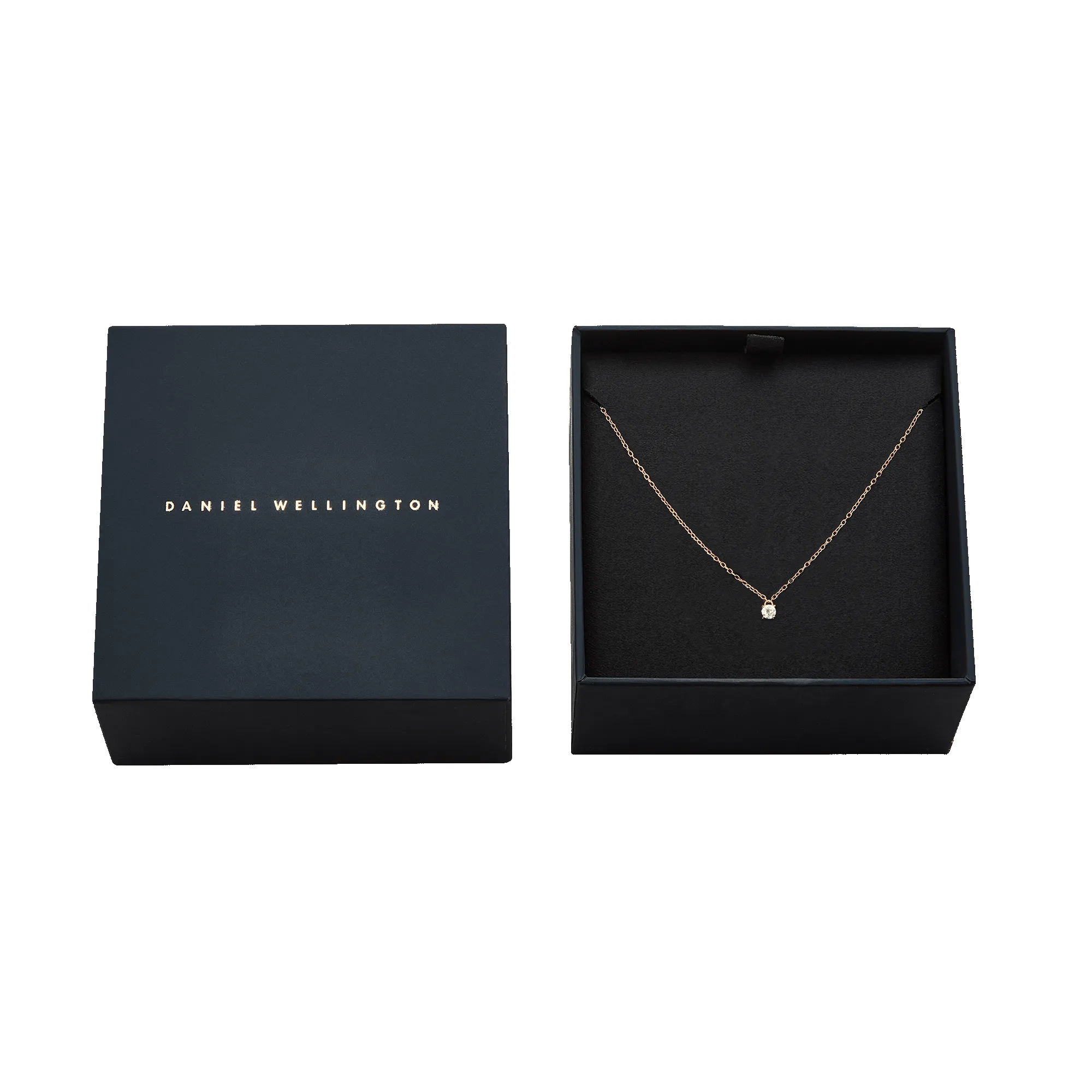 Mirelle Solitaire Necklace Rose Gold sold by Daniel Wellington product image thumbnail 5