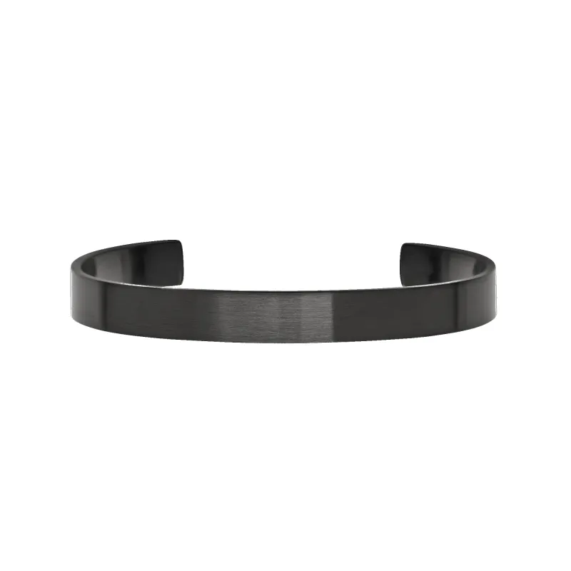 Line Cuff Brushed Graphite made by Daniel Wellington
