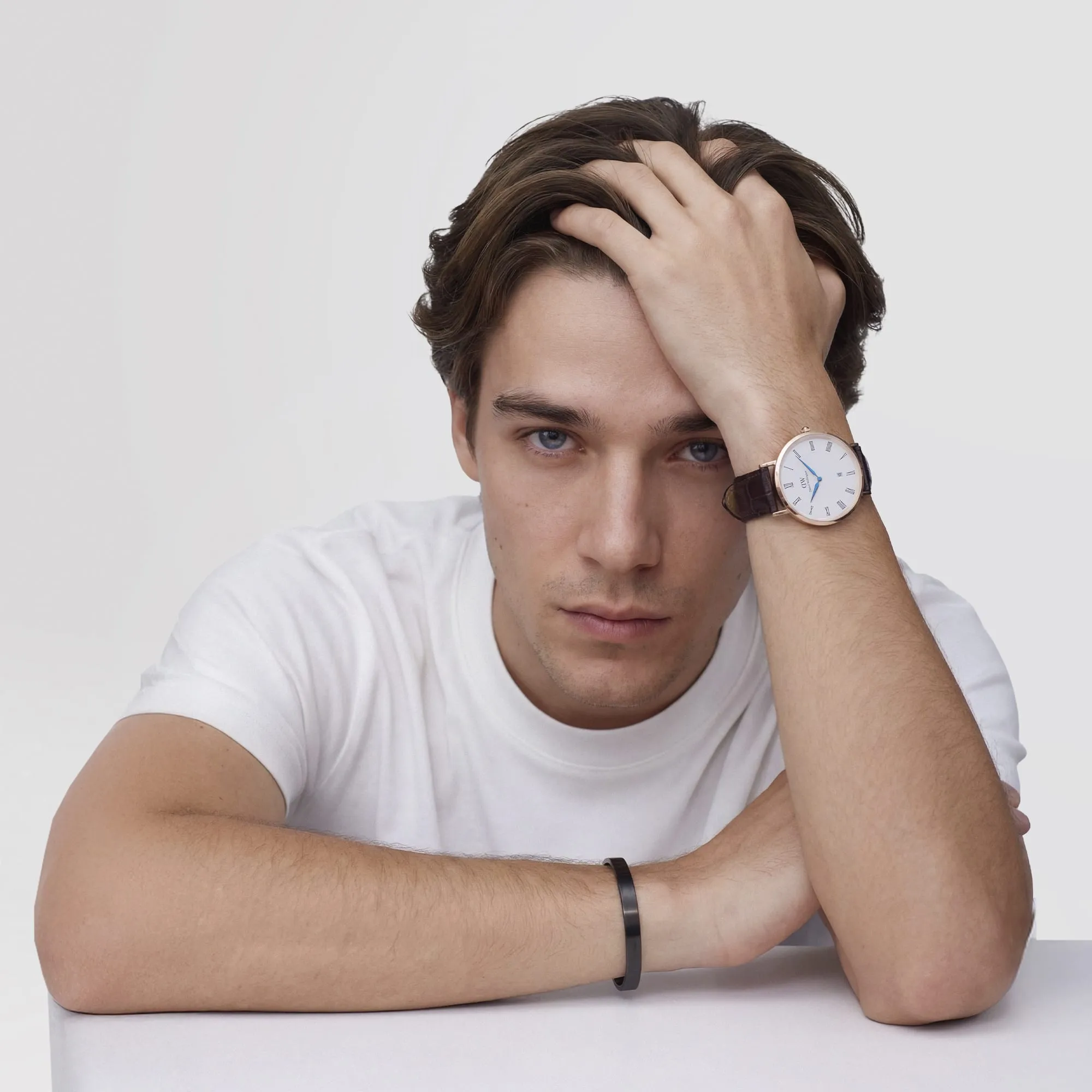 Line Cuff Brushed Graphite sold by Daniel Wellington product image thumbnail 2