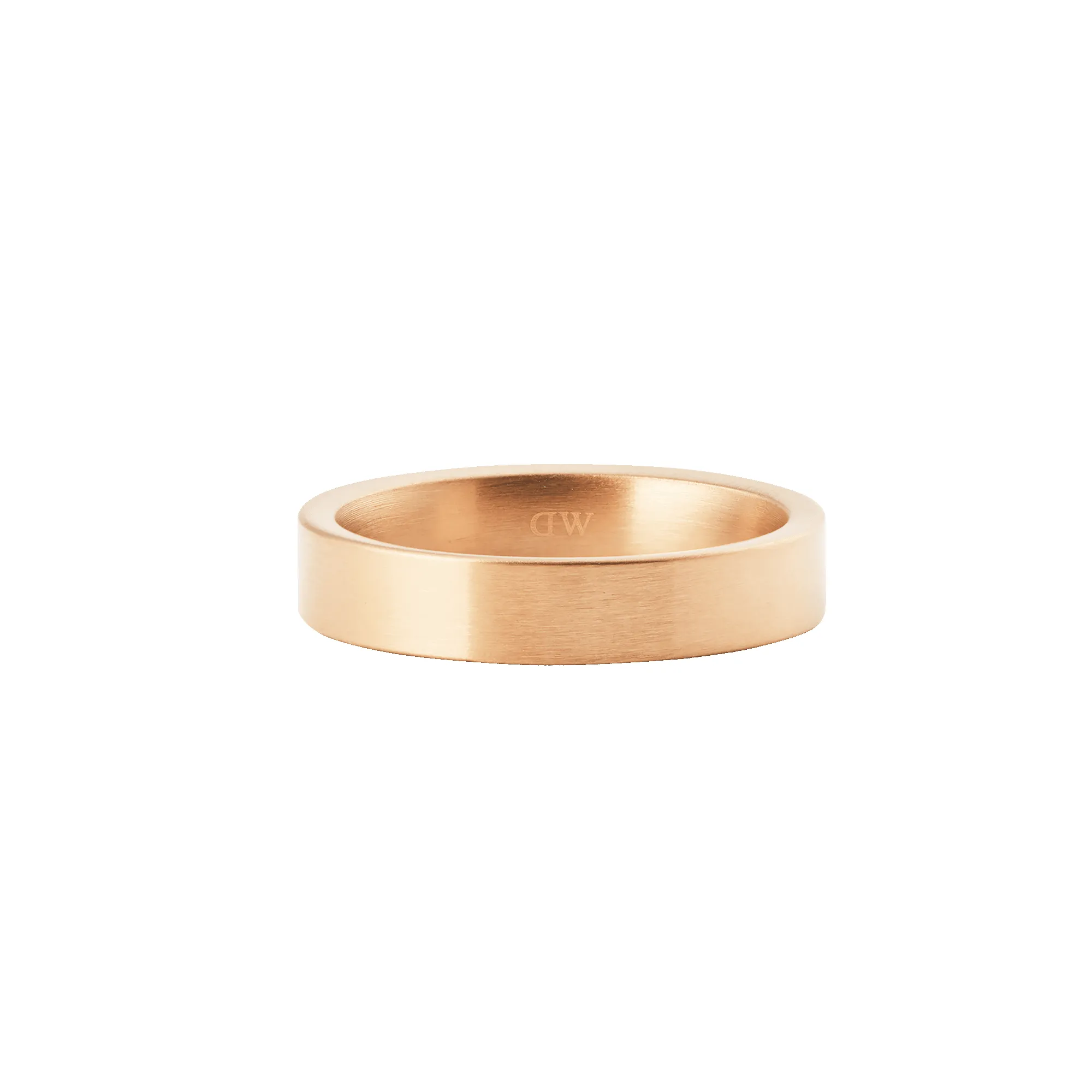 Line Ring Brushed Rose Gold 4.5mm sold by Daniel Wellington product image thumbnail 3