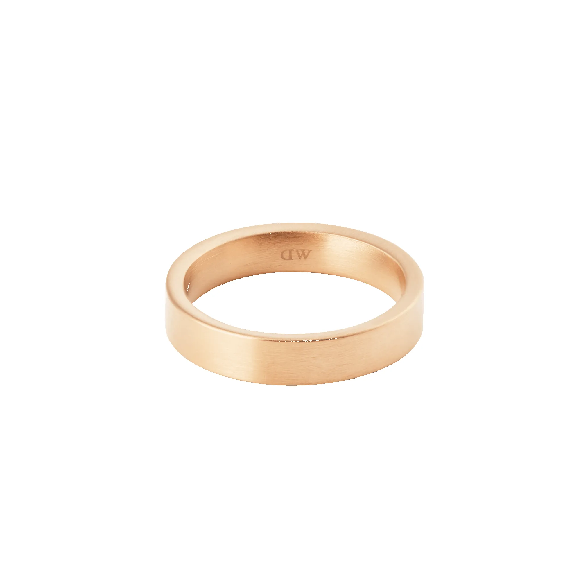 Line Ring Brushed Rose Gold 4.5mm sold by Daniel Wellington product image thumbnail 4
