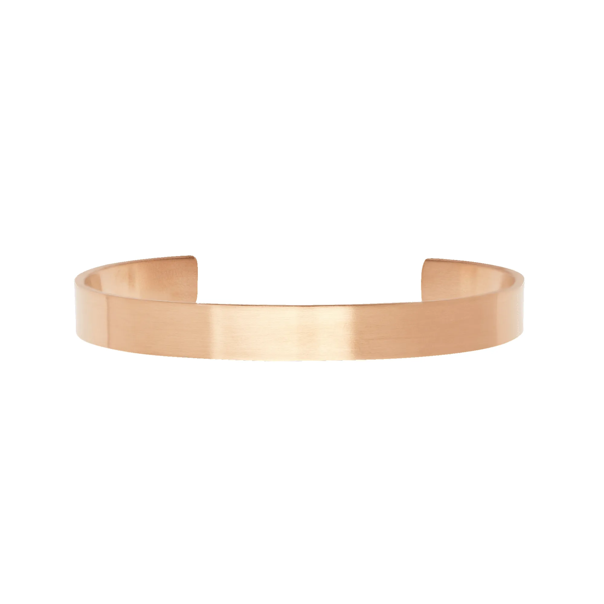 Line Cuff Brushed Rose Gold sold by Daniel Wellington