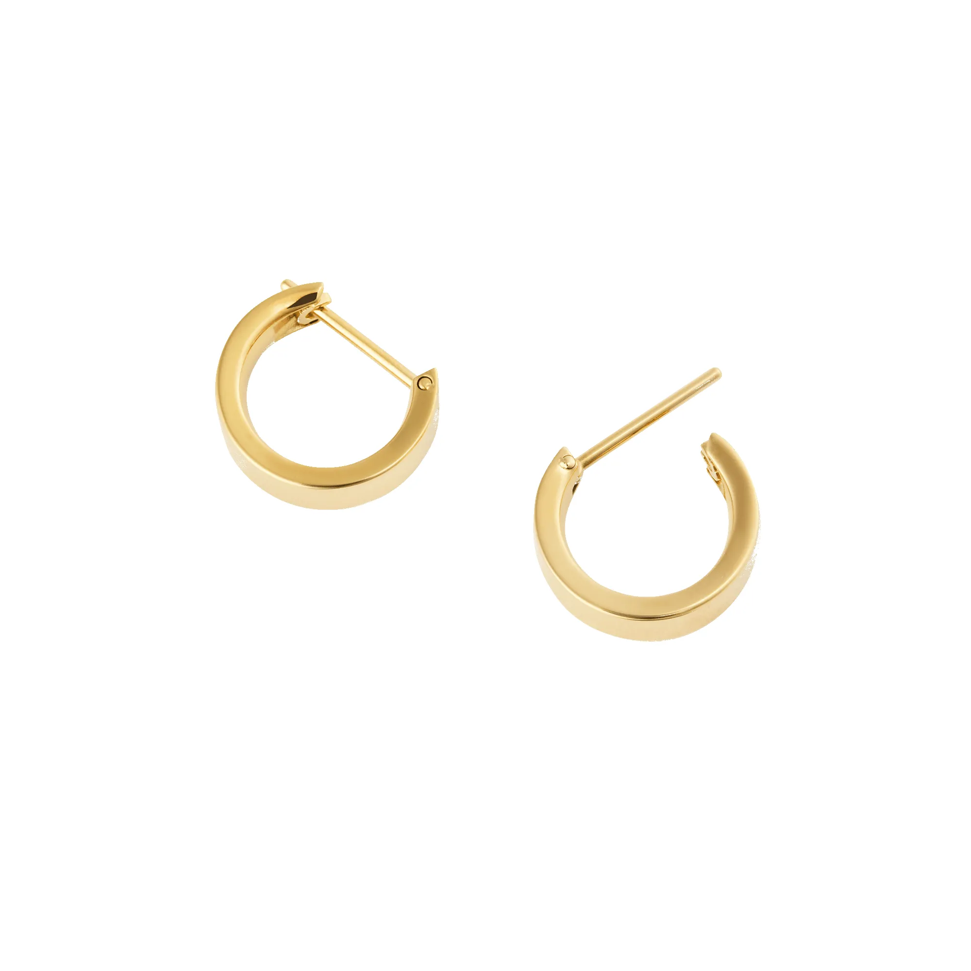 Line Earrings Polished Gold 3.5mm sold by Daniel Wellington product image thumbnail 3
