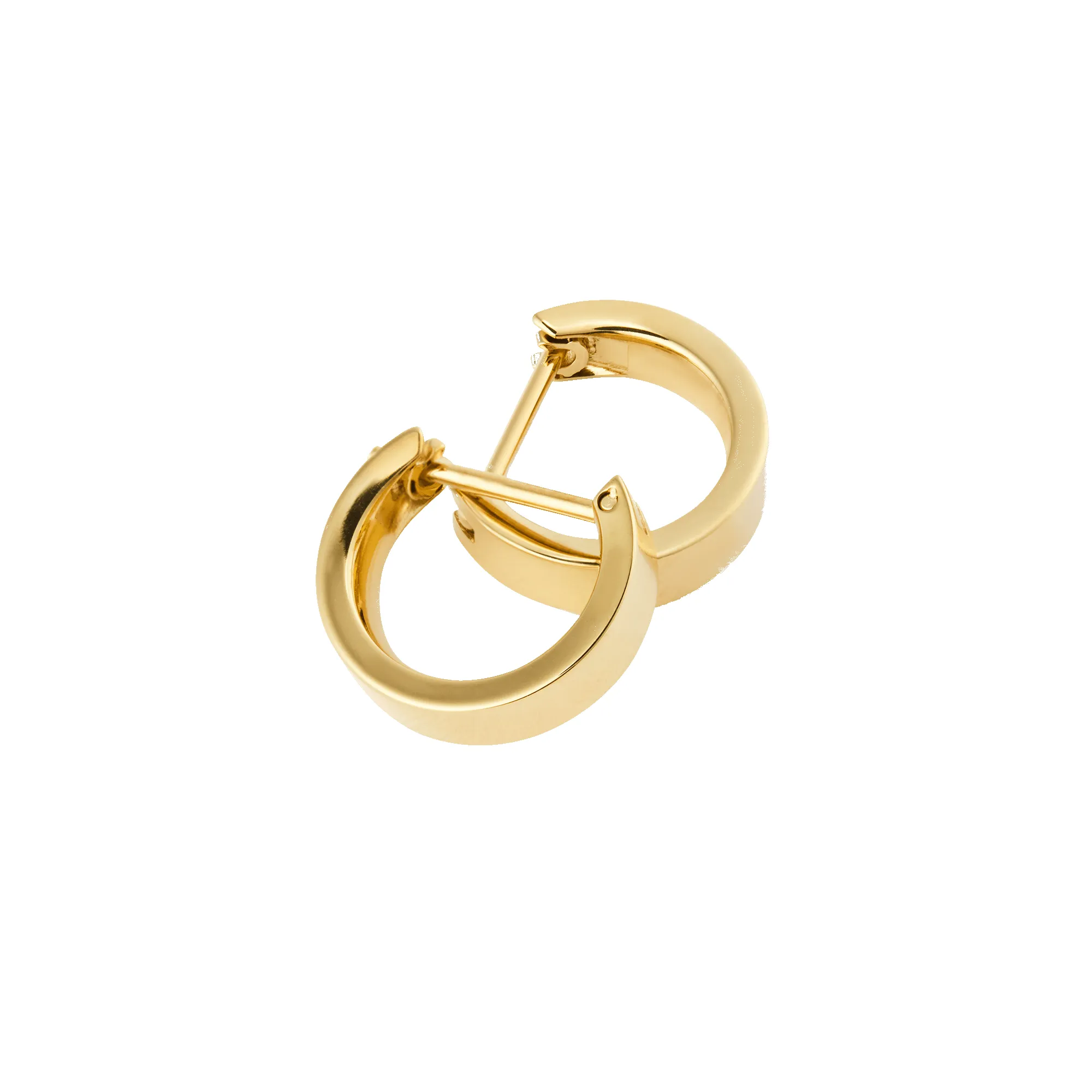 Line Earrings Polished Gold 3.5mm sold by Daniel Wellington product image thumbnail 4