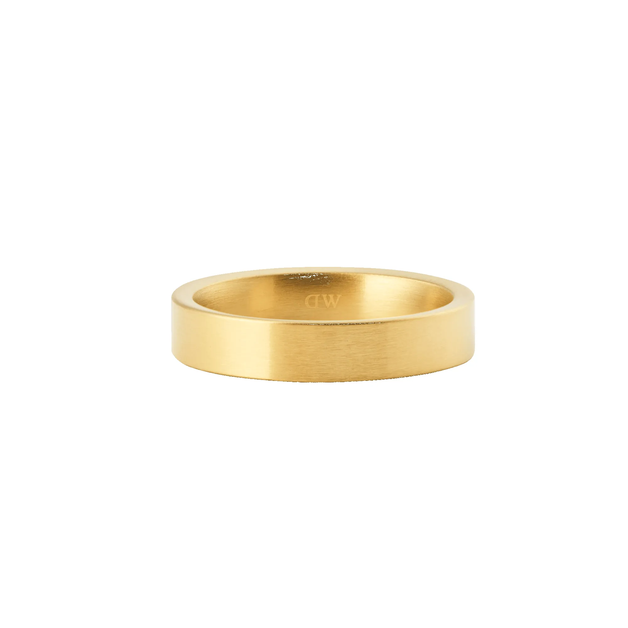 Line Ring Brushed Gold 4.5mm sold by Daniel Wellington product image thumbnail 3