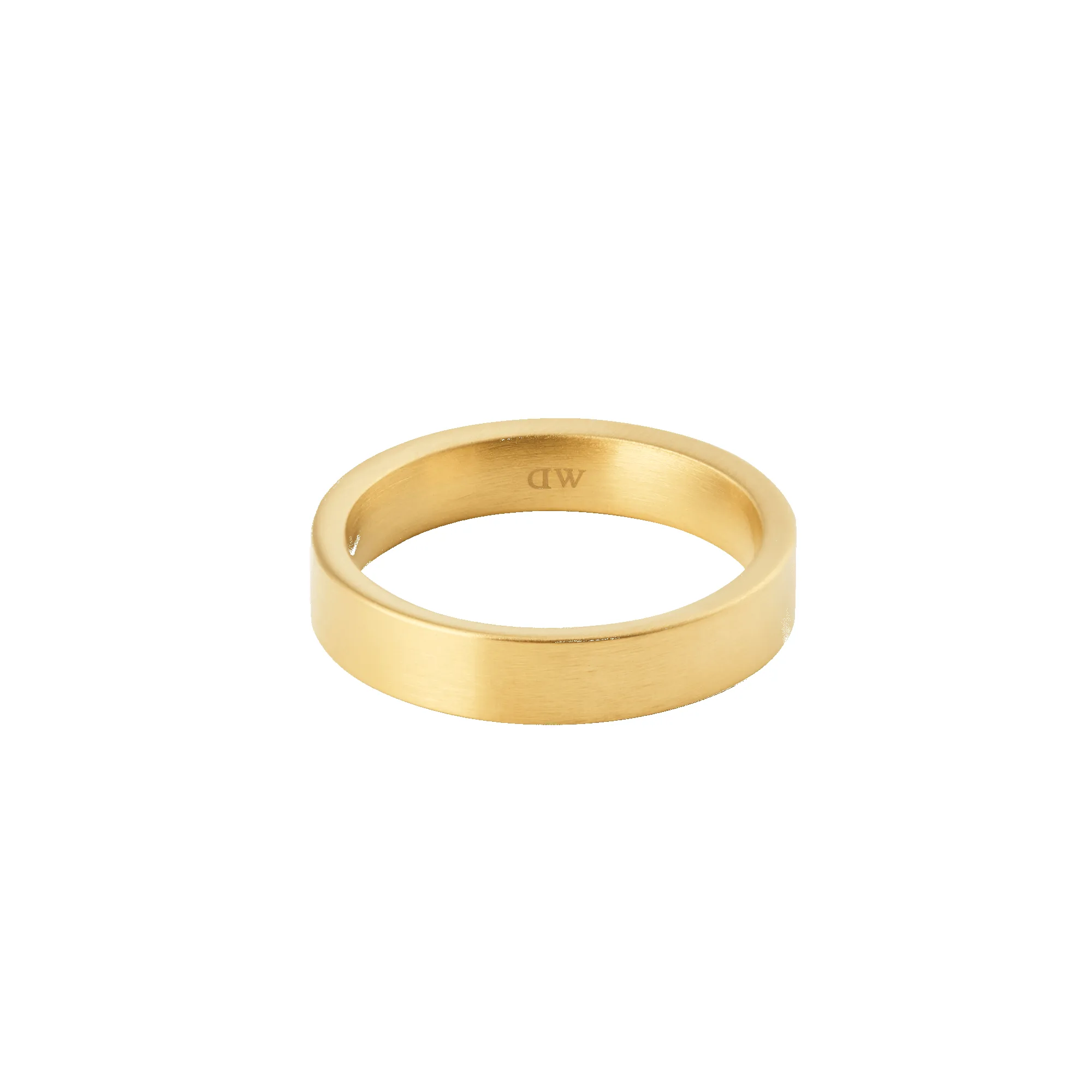 Line Ring Brushed Gold 4.5mm sold by Daniel Wellington product image thumbnail 4