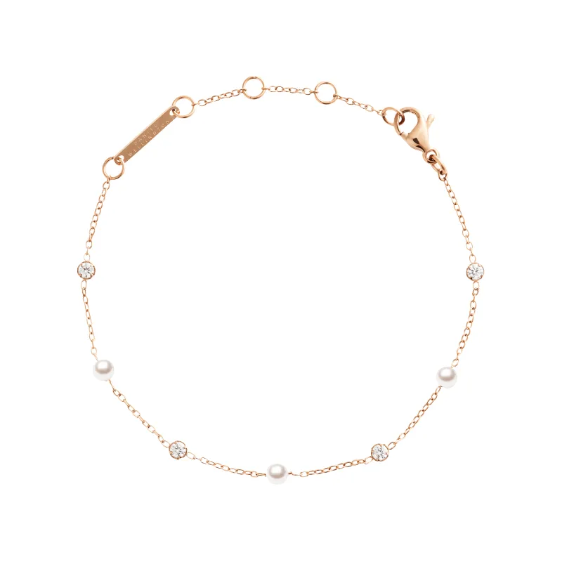 Pearl Bracelet Rose Gold sold by Daniel Wellington
