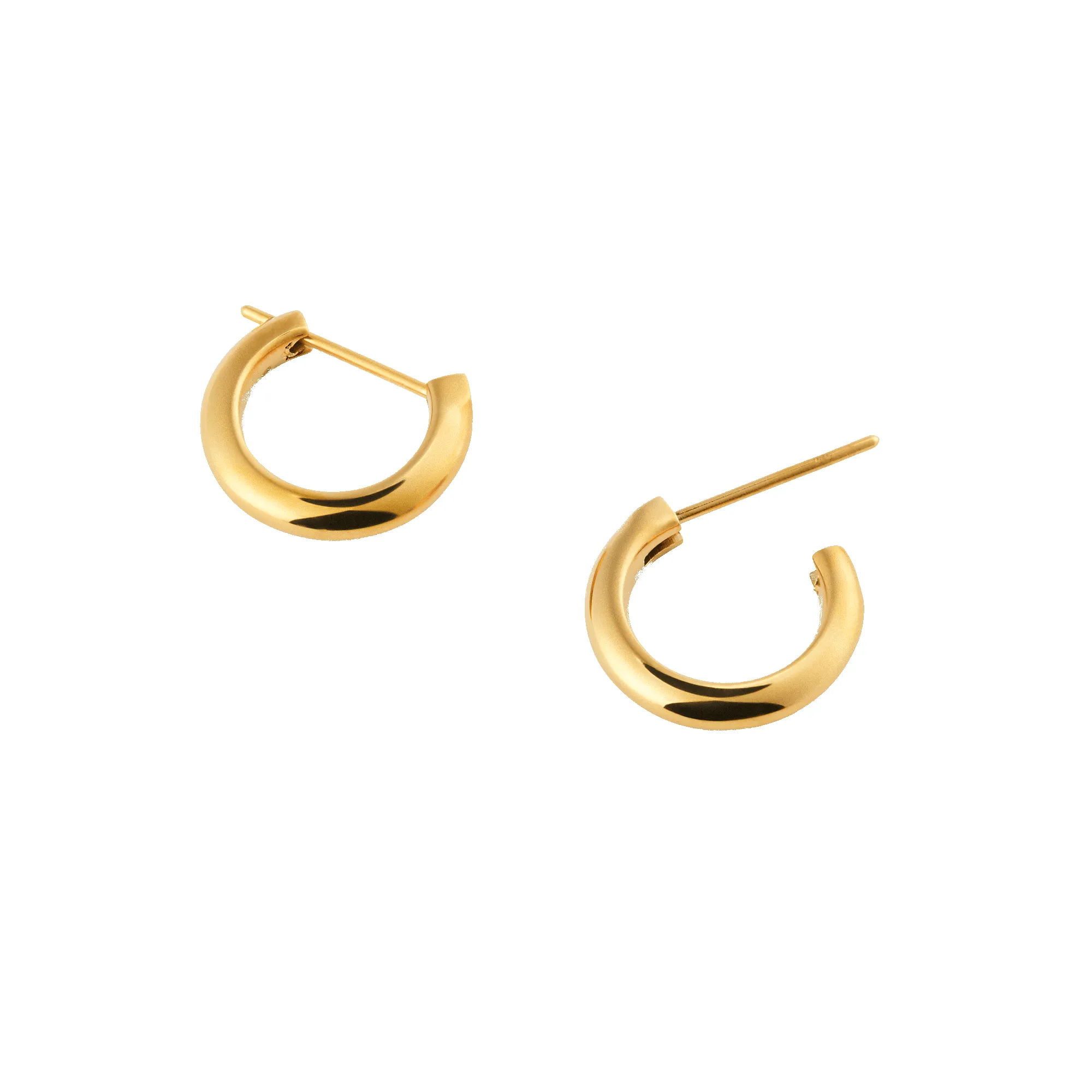 Arch Earring Gold 9mm sold by Daniel Wellington product image thumbnail 4