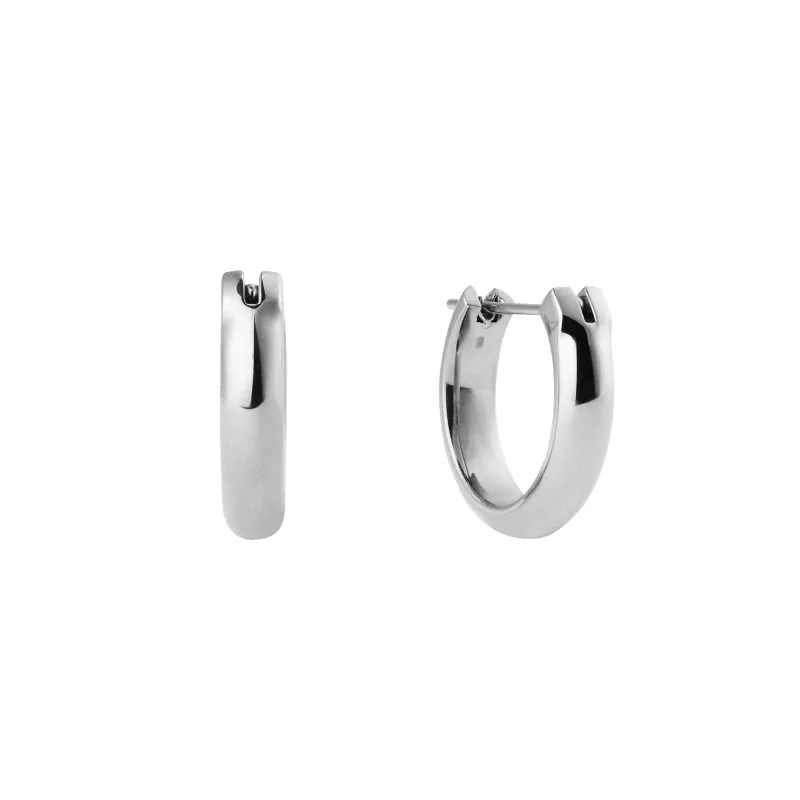 Arch Earring Silver 12mm sold by Daniel Wellington