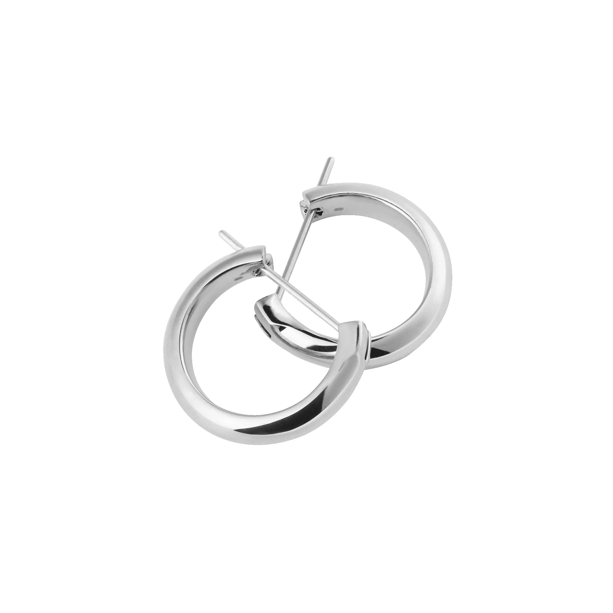 Arch Earring Silver 12mm sold by Daniel Wellington product image thumbnail 3