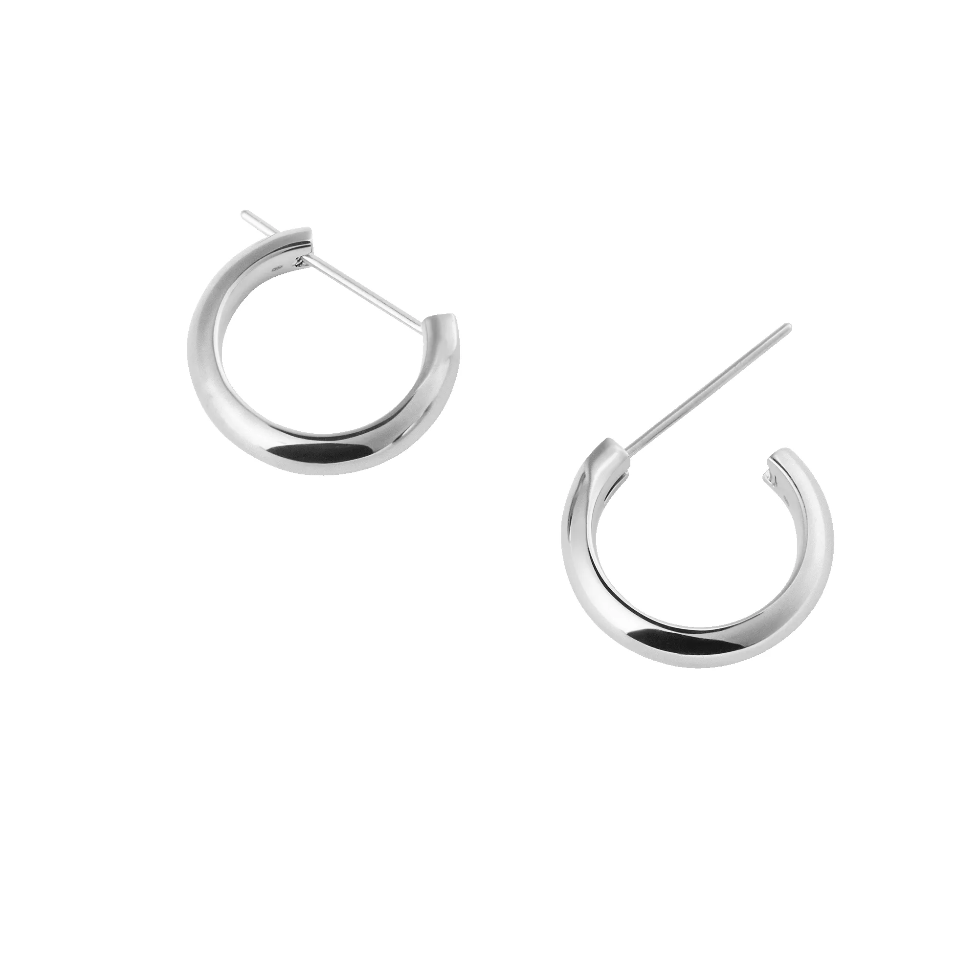 Arch Earring Silver 12mm sold by Daniel Wellington product image thumbnail 4
