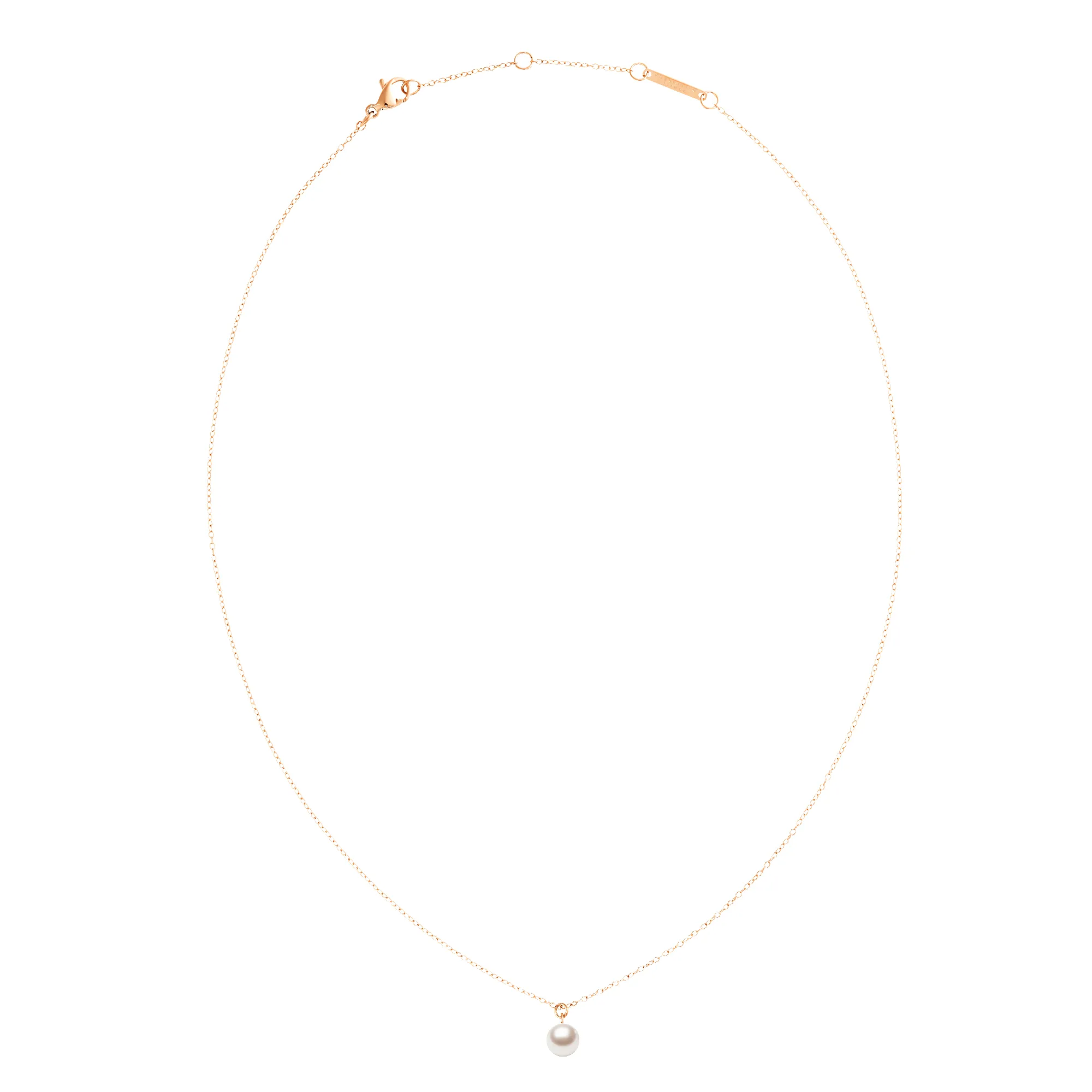 Pearl Necklace Rose Gold sold by Daniel Wellington product image thumbnail 3