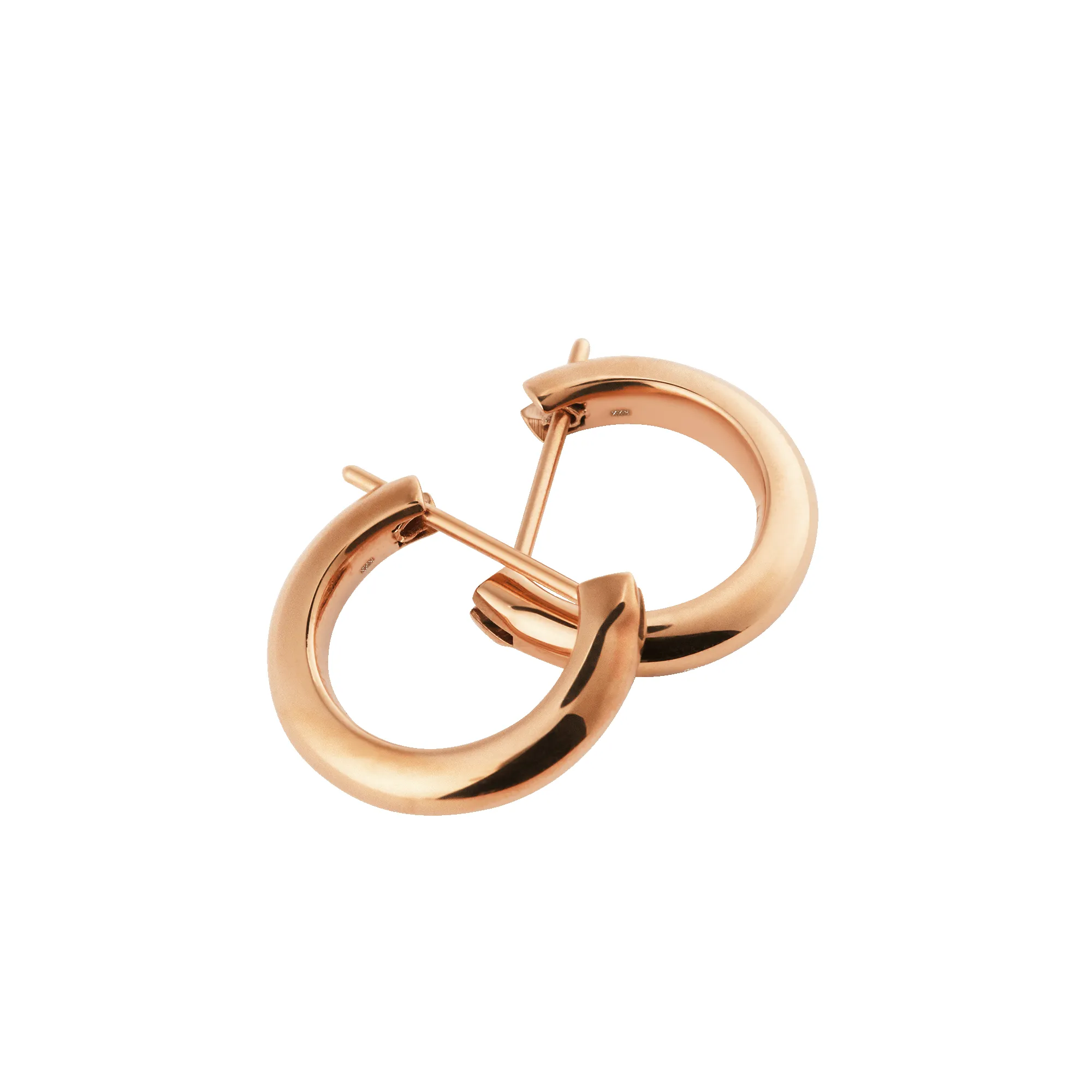 Arch Earrings Rose Gold 9mm sold by Daniel Wellington product image thumbnail 3