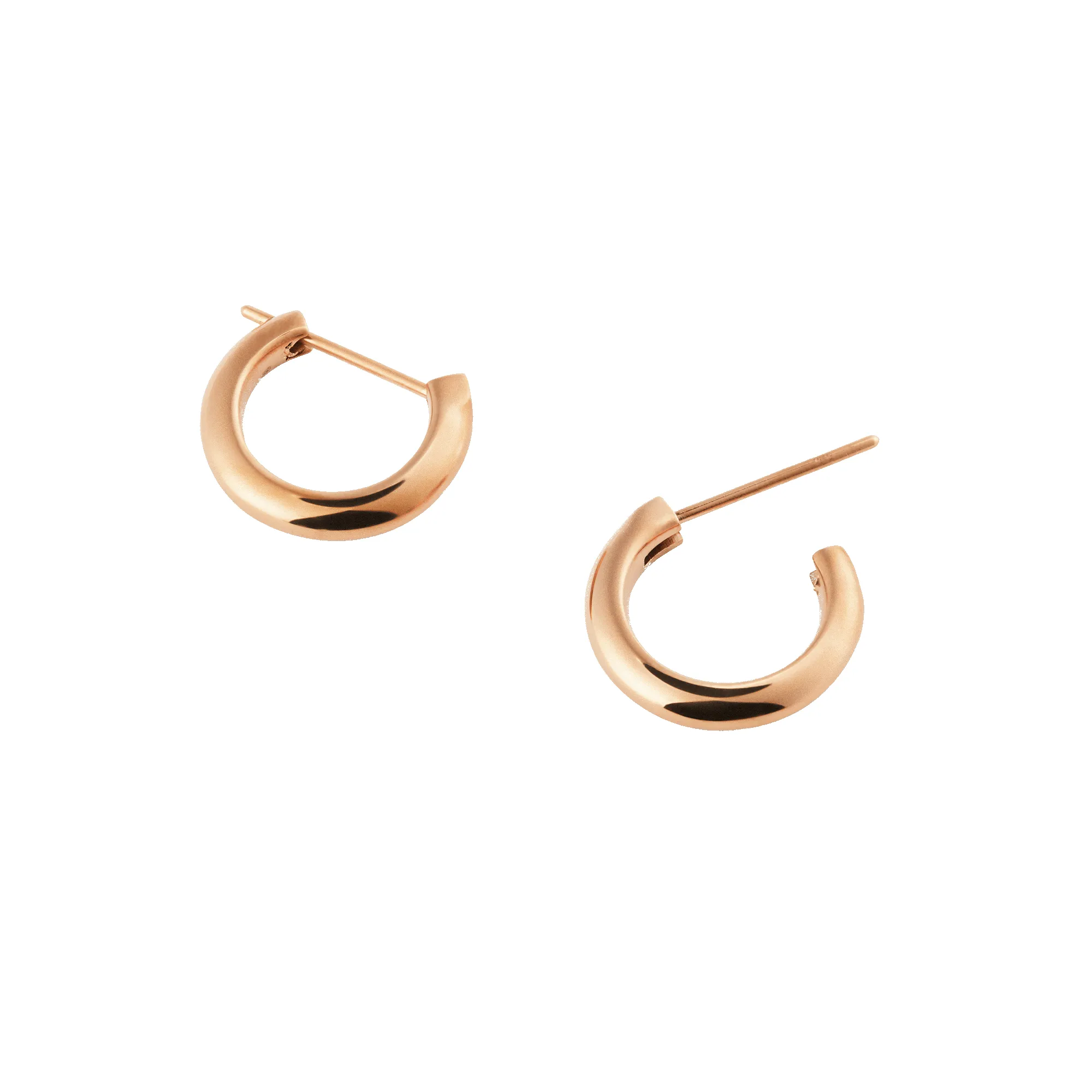 Arch Earrings Rose Gold 9mm sold by Daniel Wellington product image thumbnail 4