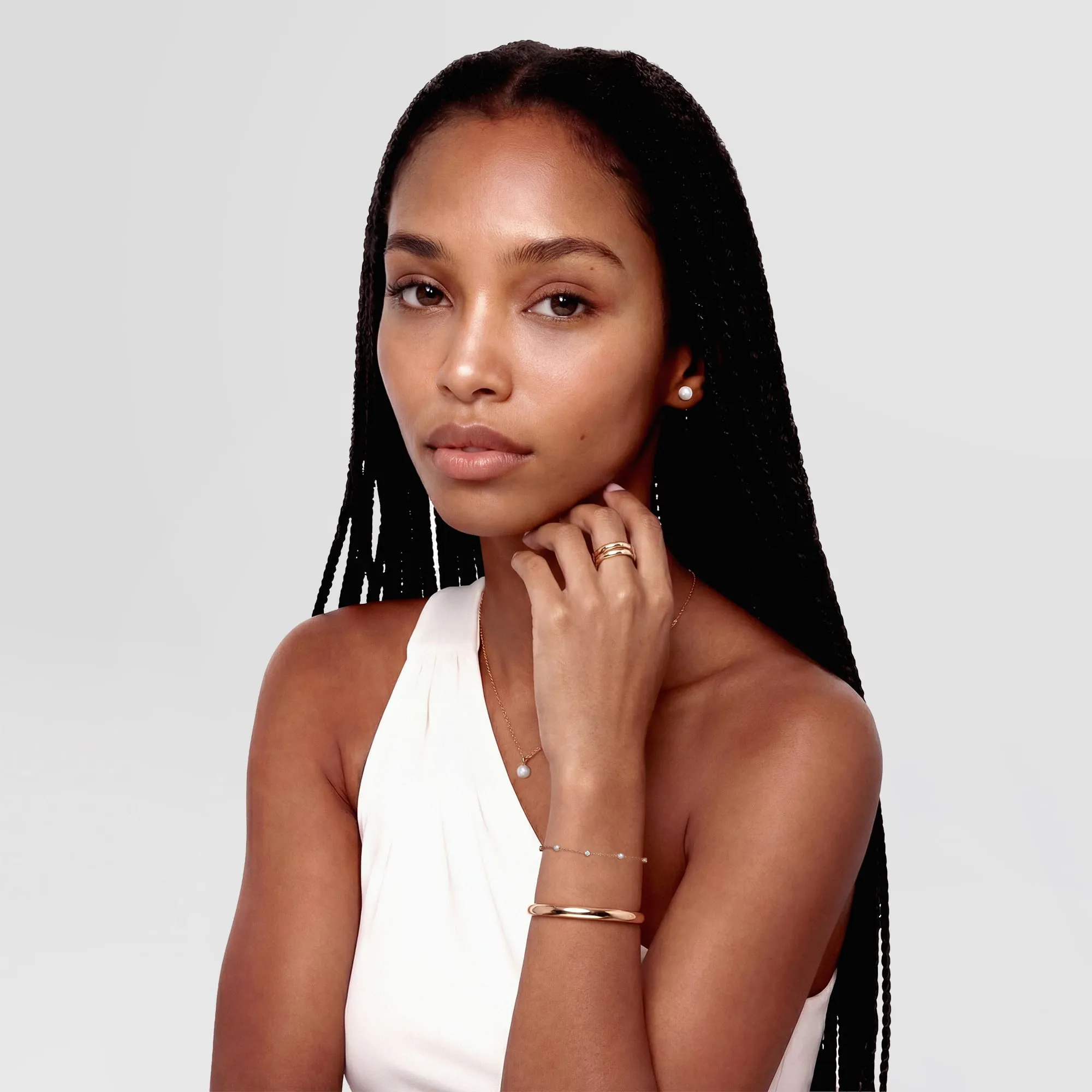 Arch Cuff Rose Gold 6mm sold by Daniel Wellington product image thumbnail 2