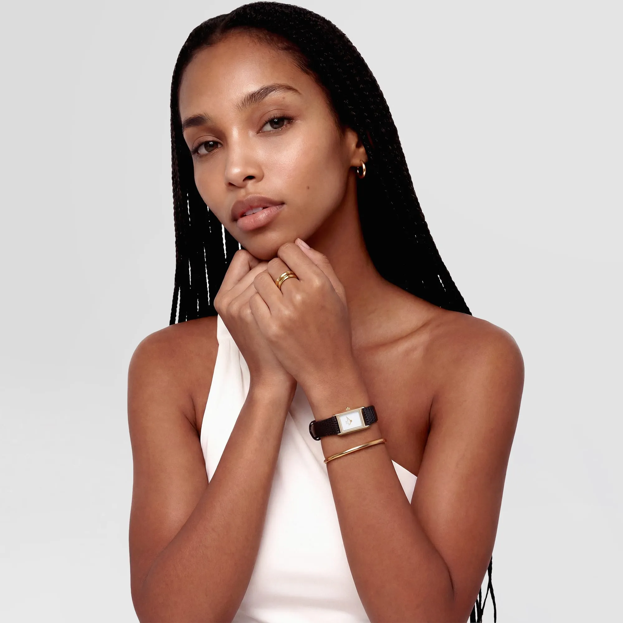 Arch Cuff Gold 4mm sold by Daniel Wellington product image thumbnail 2